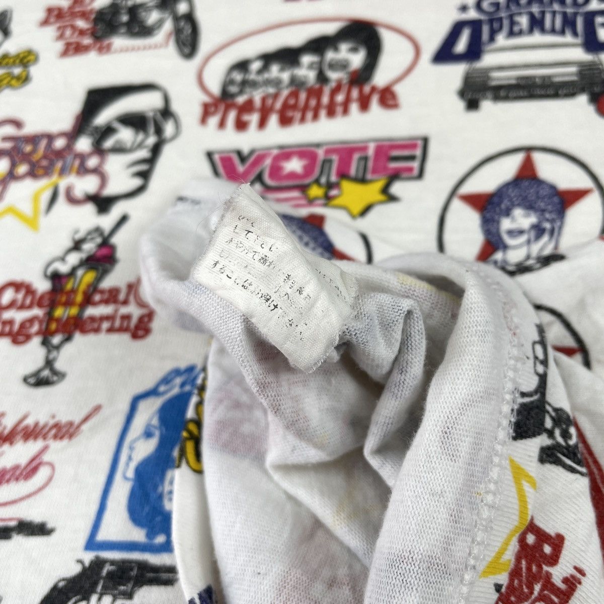 Japanese Brand Unlimited Ability All Over Prints T Shirt Size M / US 6-8 / IT 42-44 - 13 Thumbnail