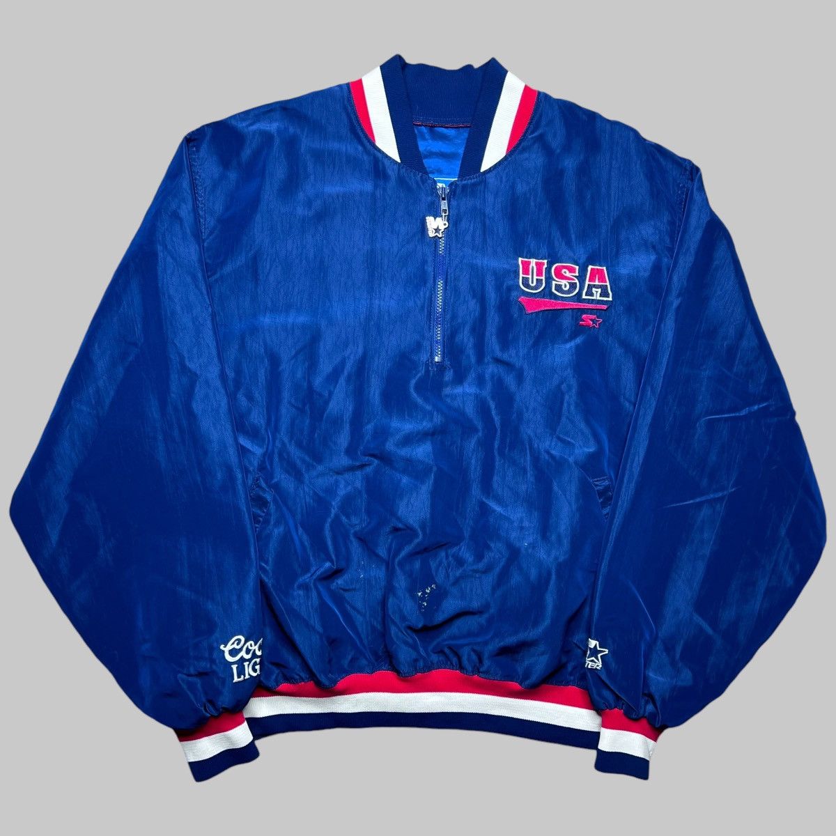 Vintage 1992 USA Dream Team Olympics Starter Pullover Jacket