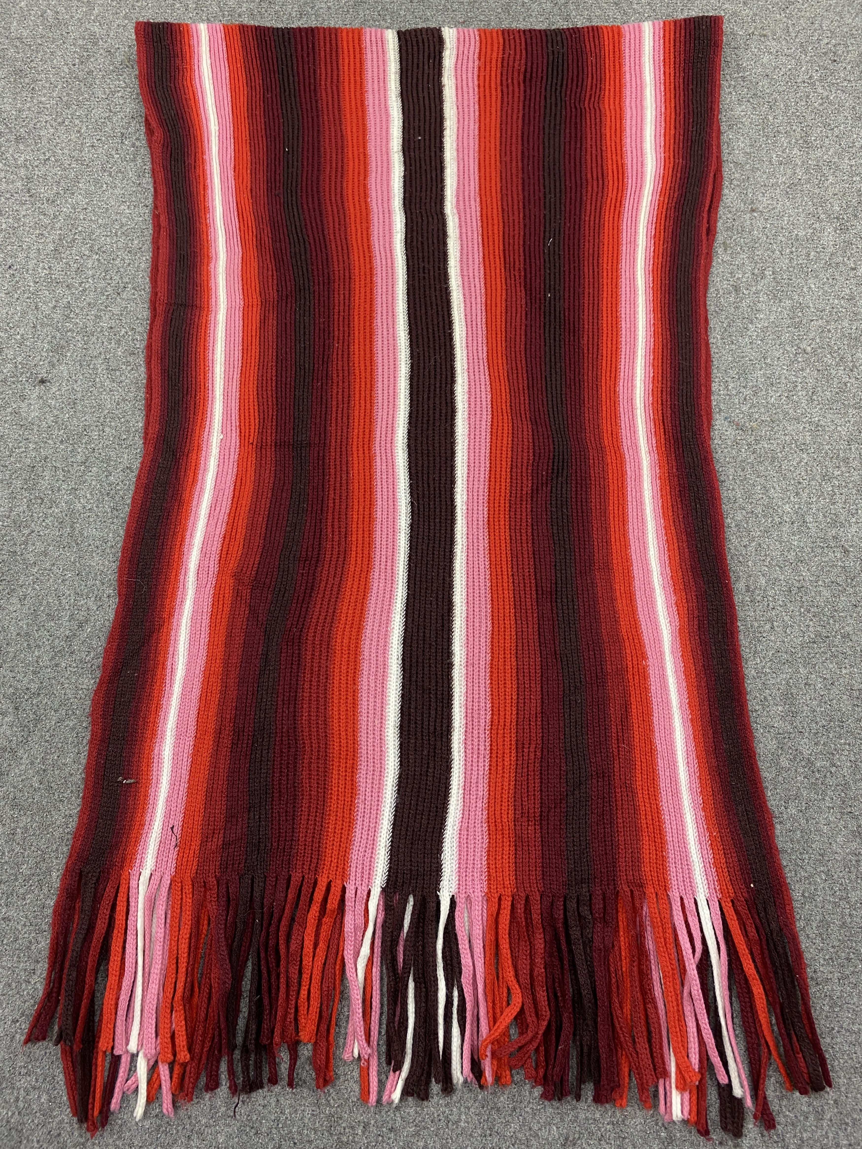 Issey Miyake TK Mix Pice Scarf / Muffler / Neckwear SC0262 Size ONE SIZE - 4 Thumbnail