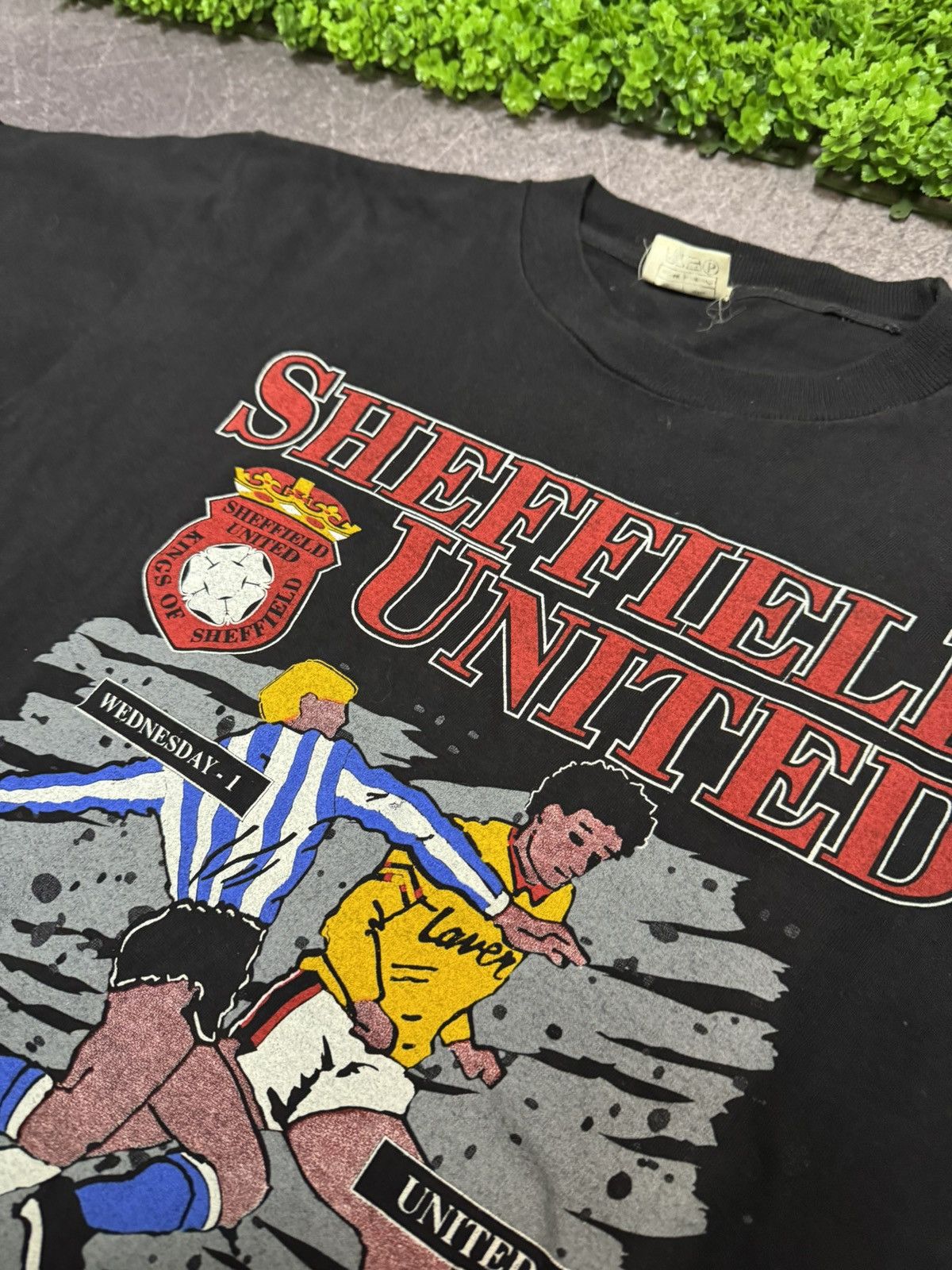 Vintage Sheffield United 90s T Shirt Football Soccer Y2k Size US XL / EU 56 / 4 - 9 Thumbnail