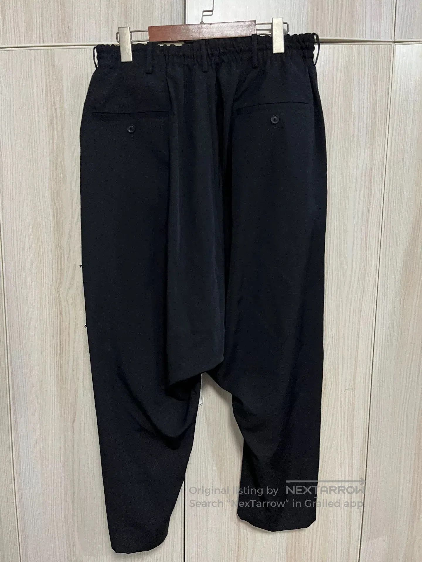 Yohji Yamamoto Yohji Yamamoto Zippered Wool Pants. Size US 26 / EU 42 - 2 Thumbnail
