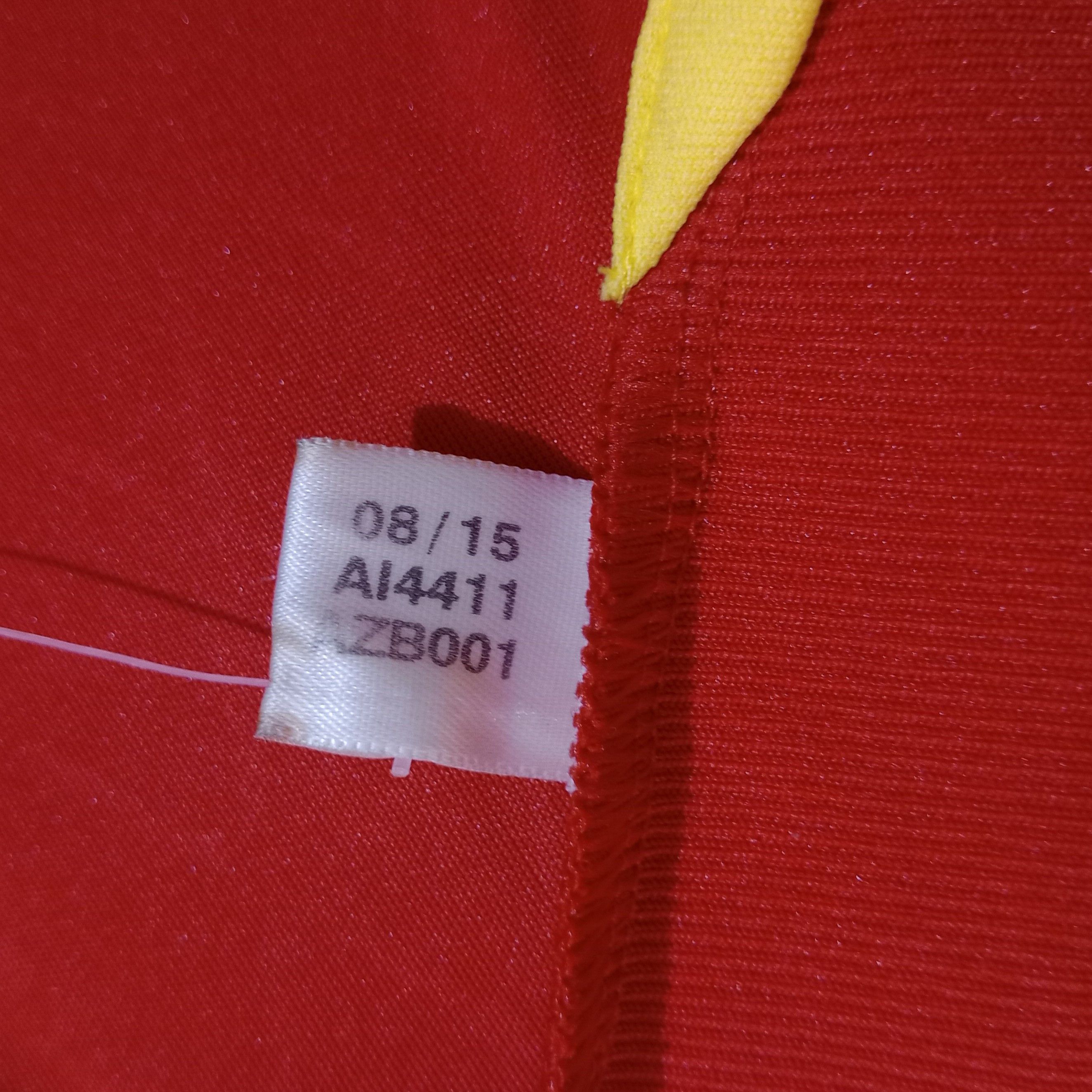 Adidas Spain Euro 2016 Home Jersey Gerard Pique 3 Size US L / EU 52-54 / 3 - 5 Thumbnail