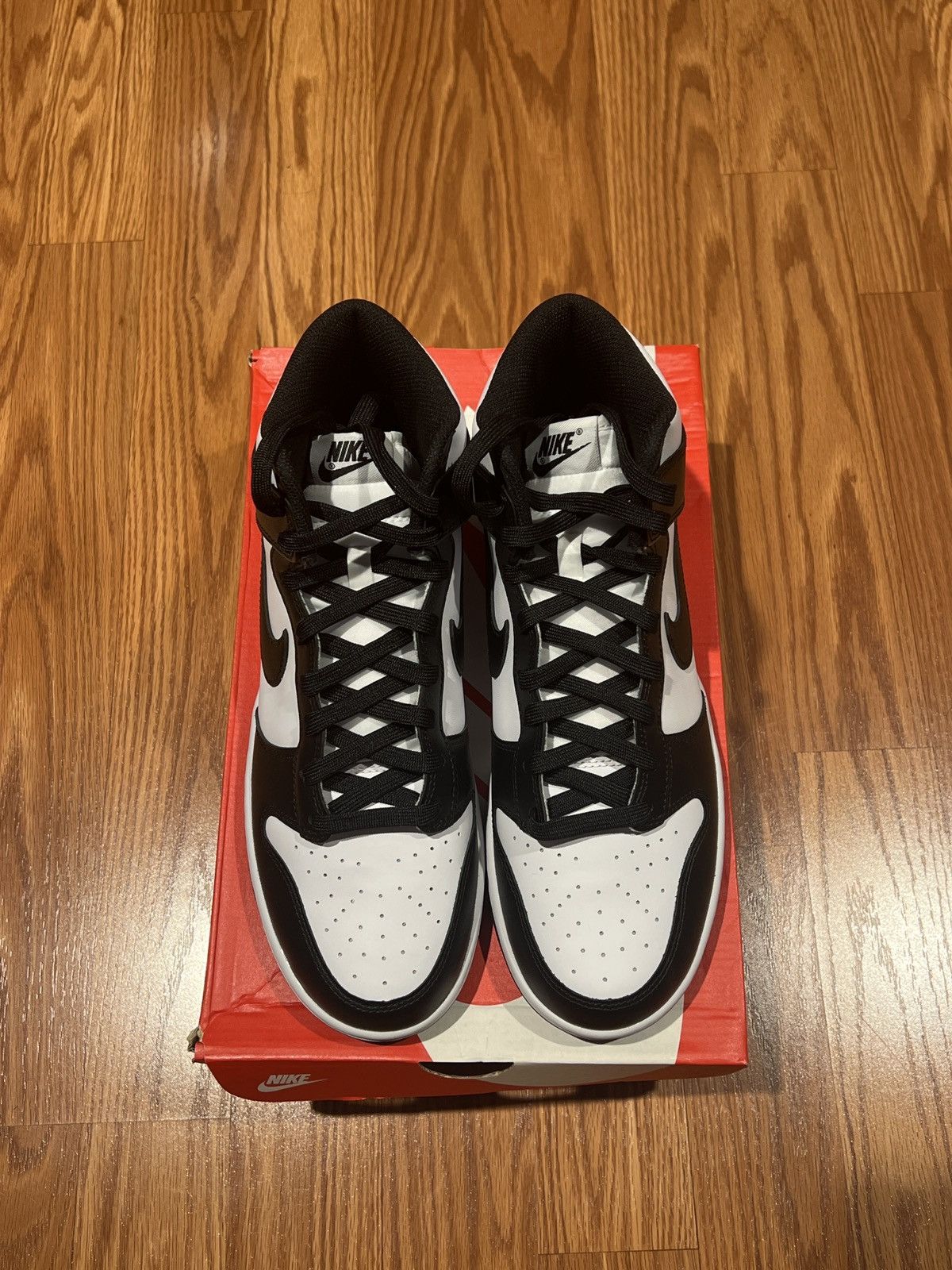 Nike Nike Dunk Hi Retro “Panda” Size US 10.5 / EU 43-44 - 5 Thumbnail