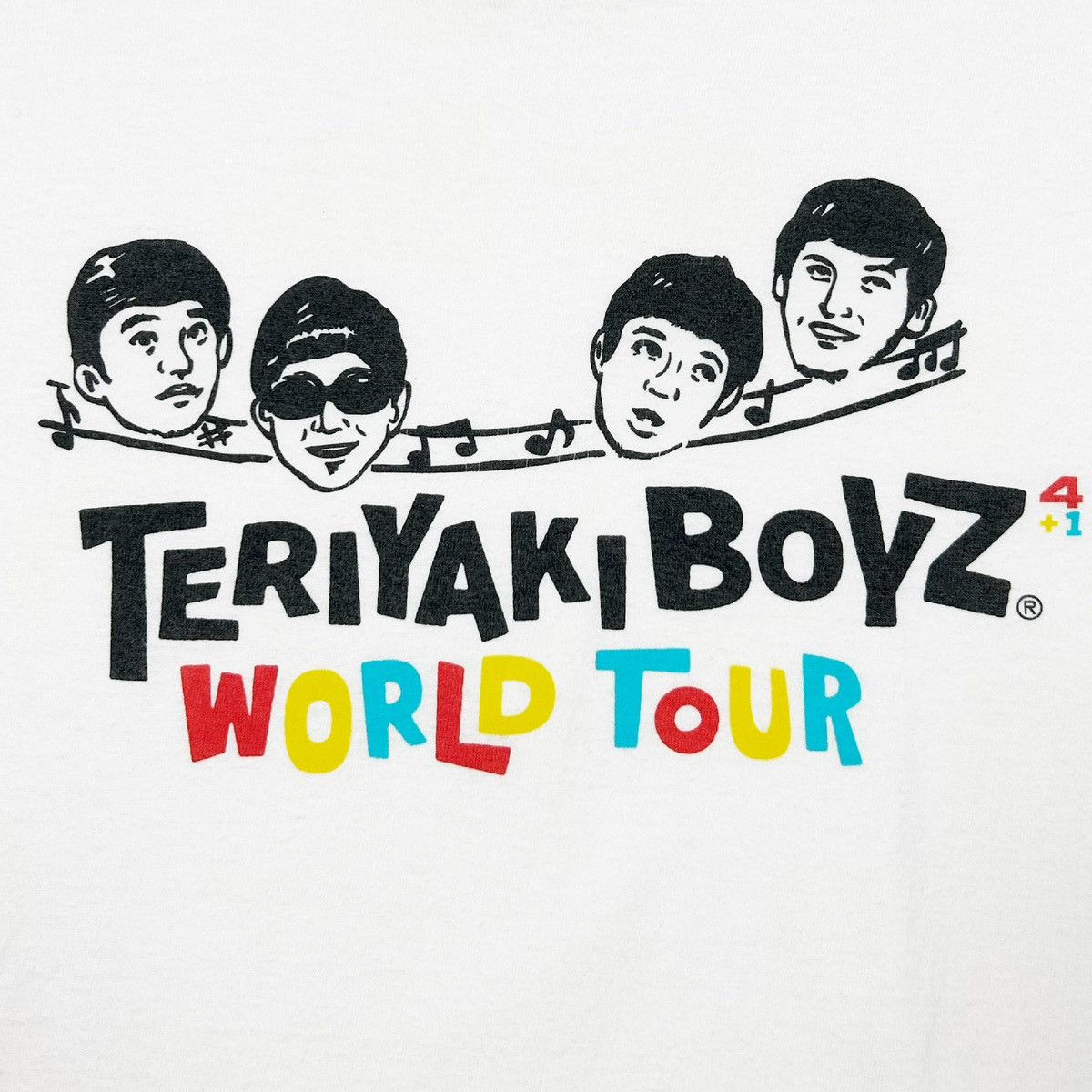 Bape Bape Teriyaki Boyz World Tour Tee Size US M / EU 48-50 / 2 - 2 Thumbnail