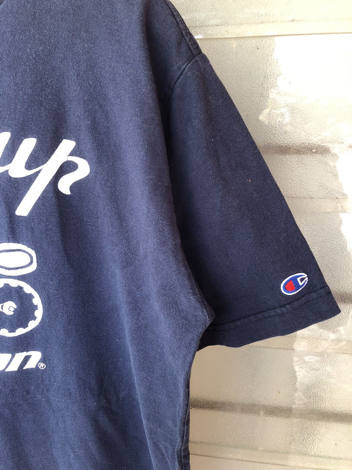 Champion Vintage Tune Up with Snap On Champion Shirt Tee Size US L / EU 52-54 / 3 - 3 Thumbnail