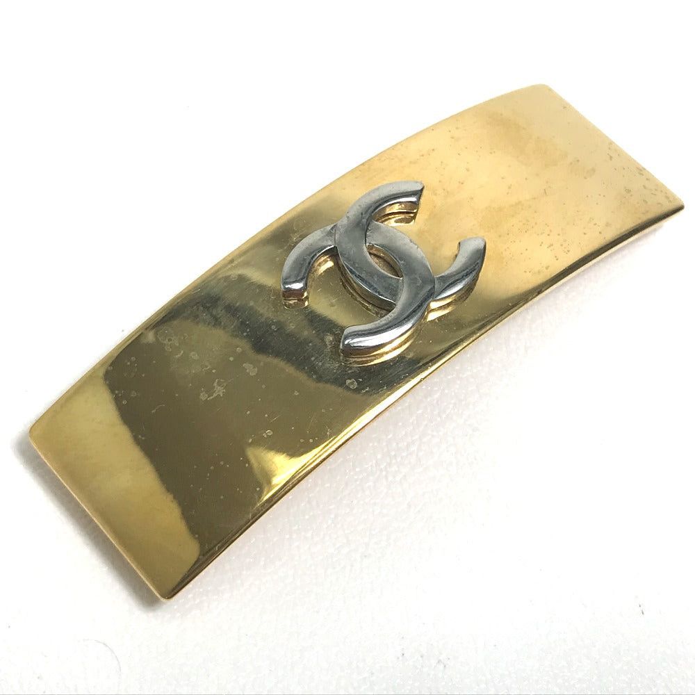 Chanel Chanel Cc Coma Mark Hair Accessory 98A Barrette Metal Women Size ONE SIZE - 1 Thumbnail