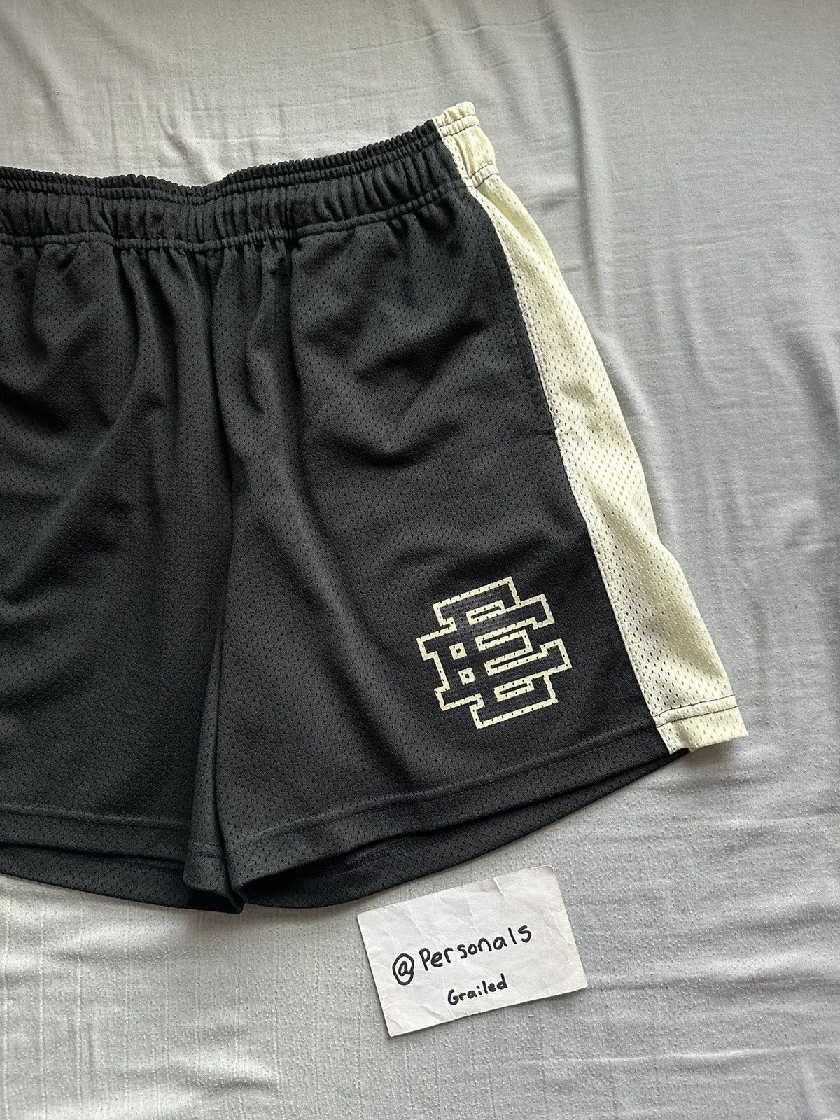 Eric Emanuel Eric Emanuel Basic Shorts Black / Antique White Large Size US 34 / EU 50 - 4 Thumbnail