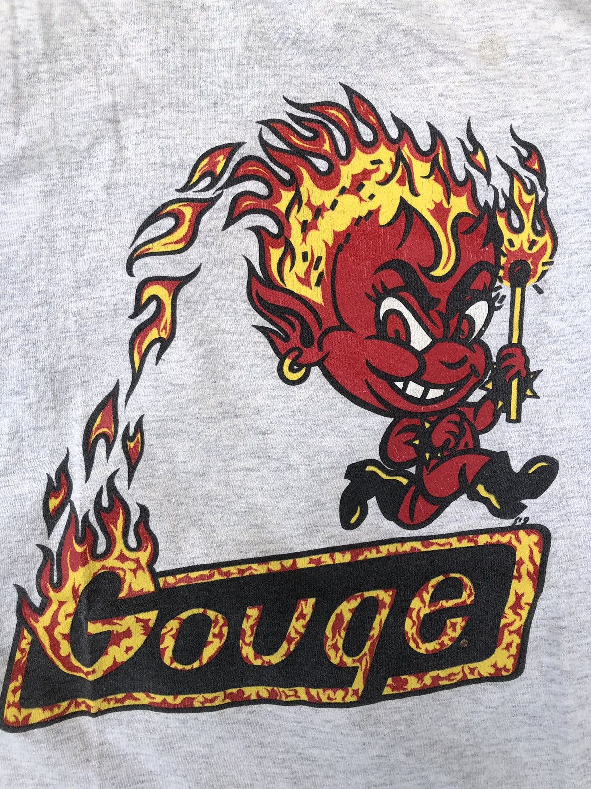 George × Vintage Vintage gouge skateboard tee Size US XL / EU 56 / 4 - 3 Thumbnail