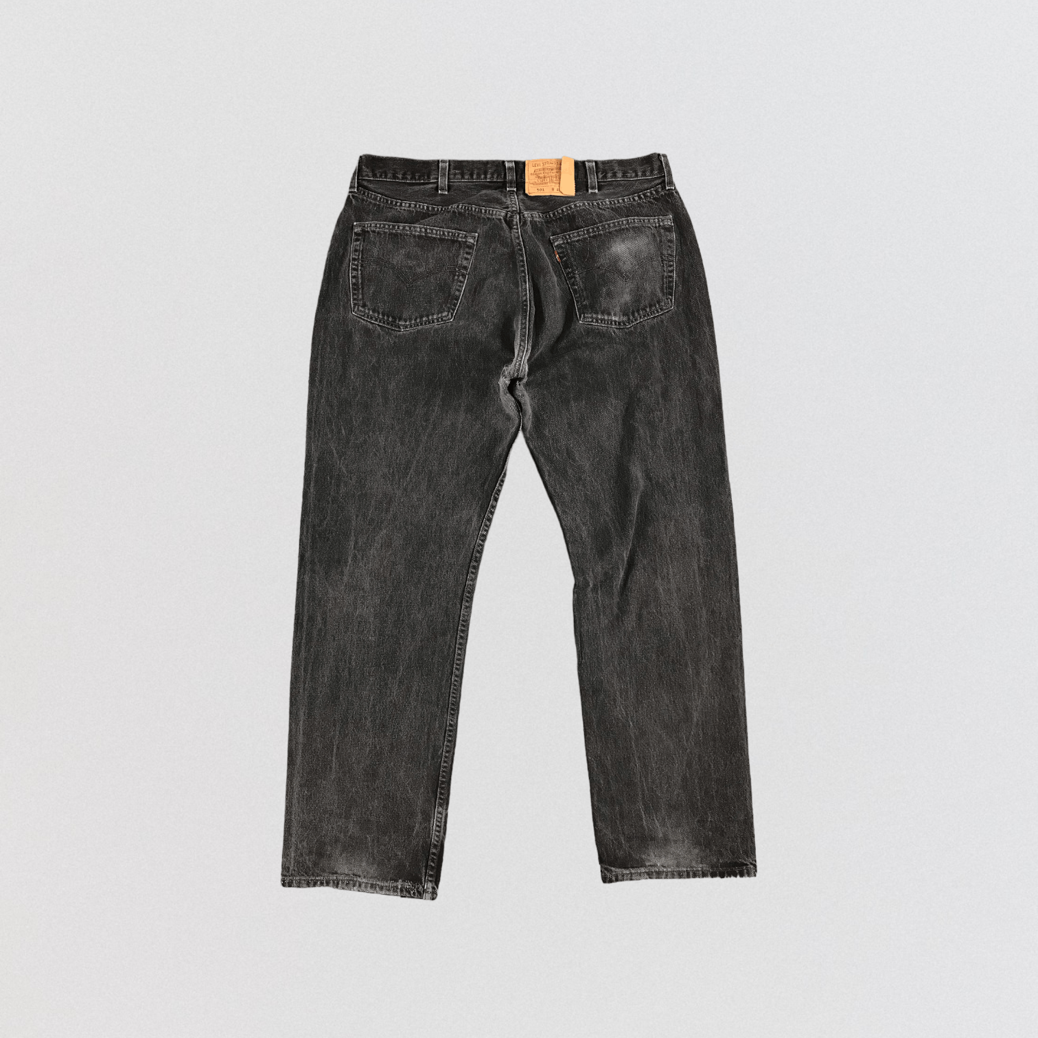 Levi's × Vintage Vintage 90s Distress Levis 501 Jeans-JM1582 Size US 39 - 2 Thumbnail