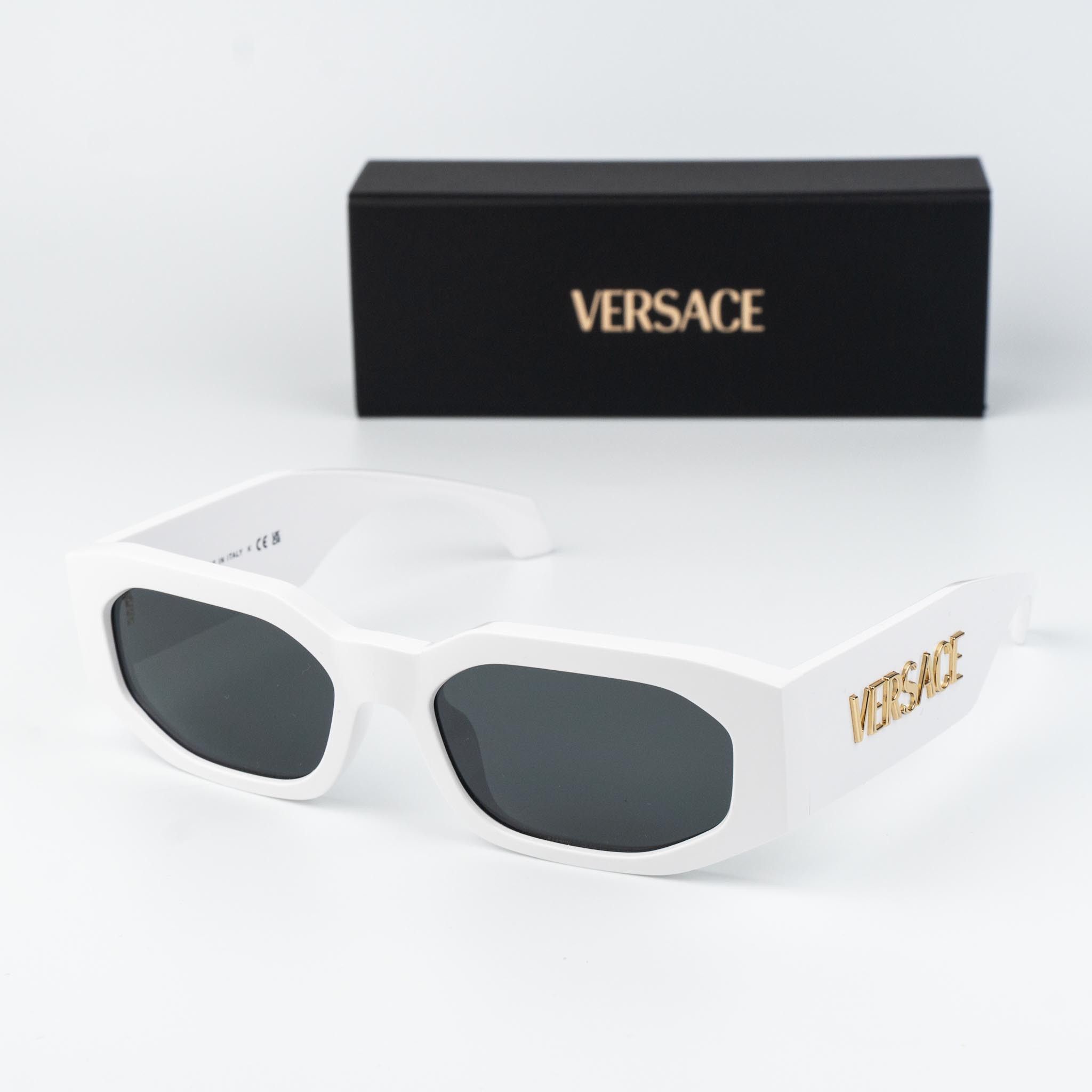 Versace Versace Men Sunglasses Rectangle VE4489U 314/87 Size ONE SIZE - 1 Thumbnail