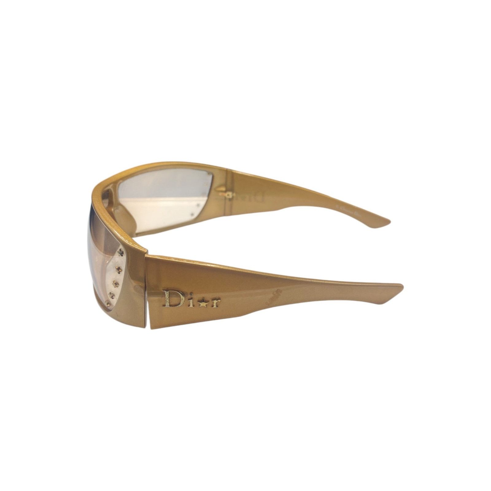 Dior Stelle Star Gold Sunglasses Size ONE SIZE - 3 Thumbnail