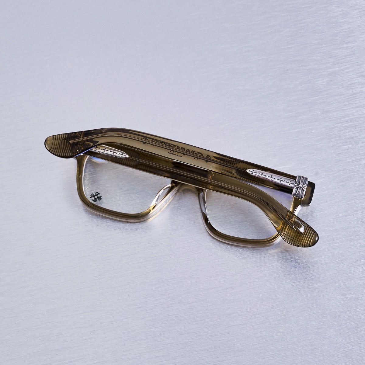 Chrome Hearts CHROME HEARTS PEN 15 ARMY GLASSES Size ONE SIZE - 6 Thumbnail