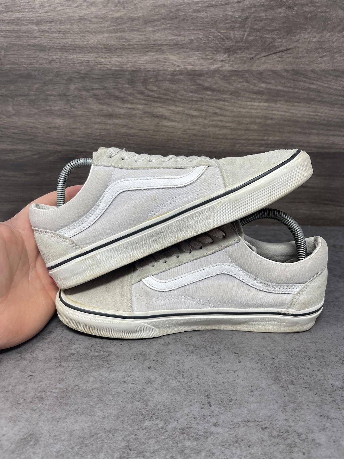 Vans Vans Old Skool Sneakers Womens Size 8 Cloud White Size US 8 / IT 38 - 7 Thumbnail