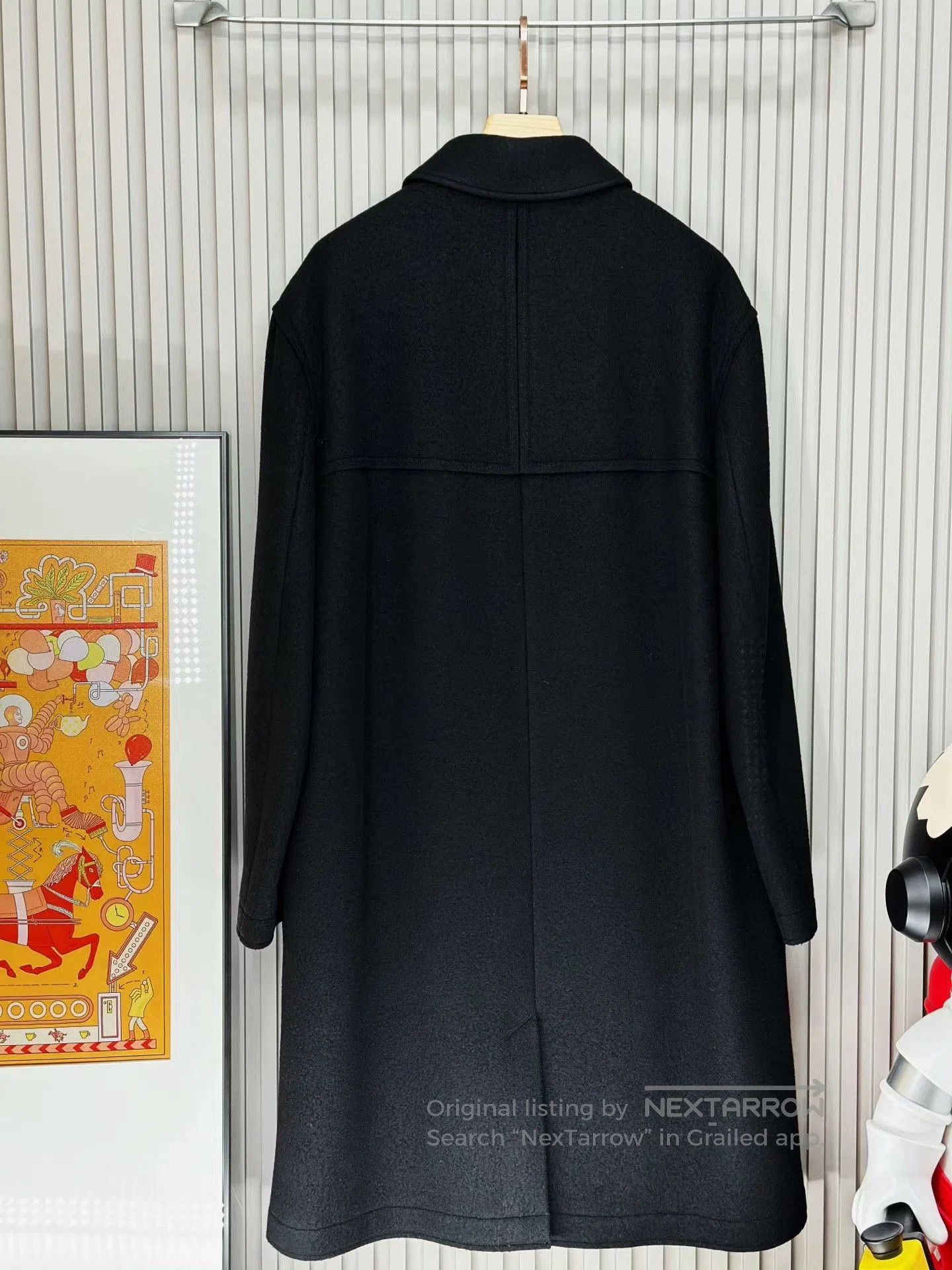 McQ Alexander McQueen MCQ Black Casual Wool Coat Italy. Size US L / EU 52-54 / 3 - 2 Thumbnail