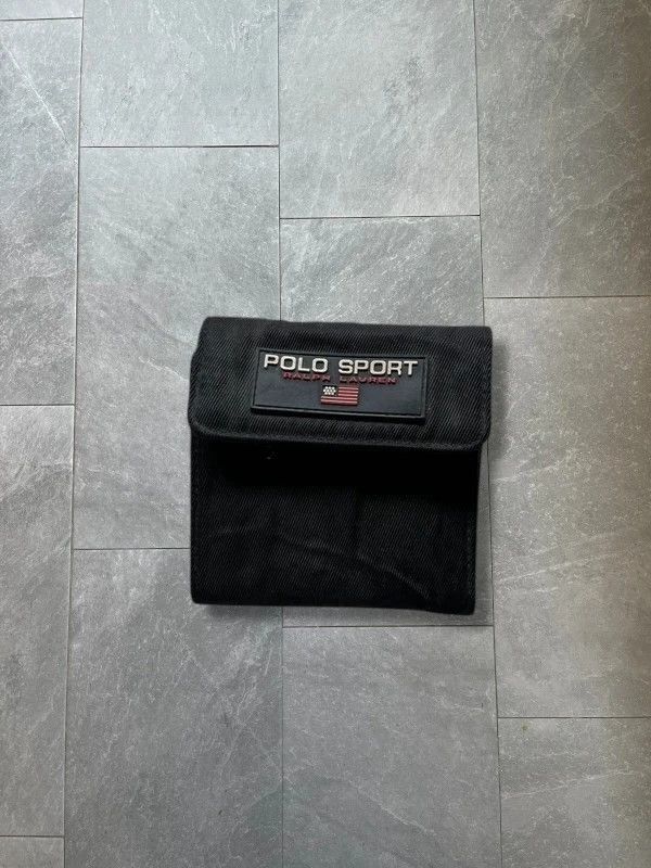 Polo Ralph Lauren Ralph Lauren Polo Sport Wallet Black Vintage 1990s Size ONE SIZE - 2 Thumbnail