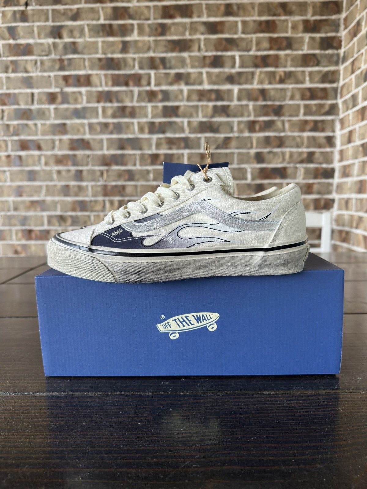 Vans Vans Old Skool Archive Flame Pack White Size US 9 / EU 42 - 5 Thumbnail