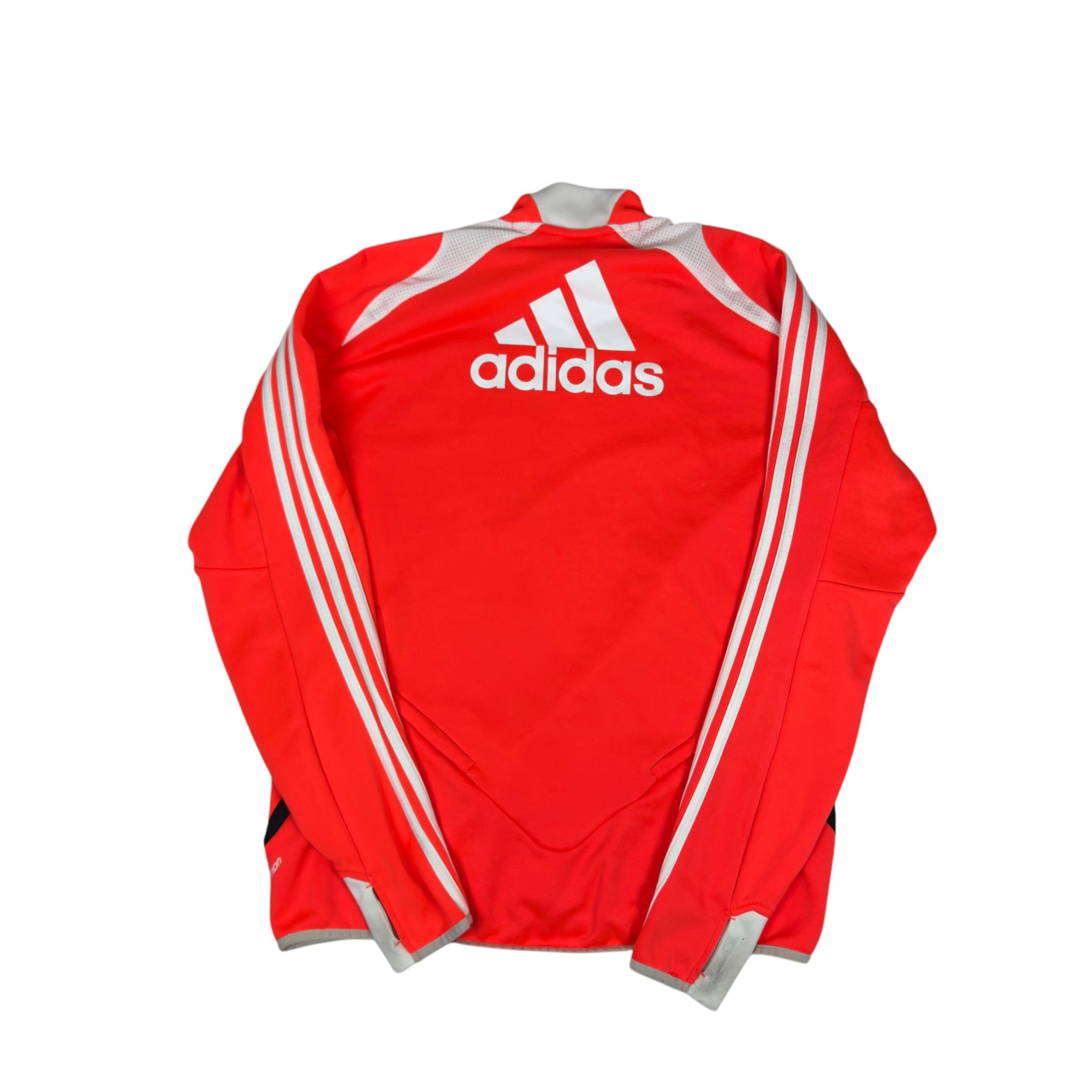 Adidas Adidas Mens Red Mock Neck FC Bayern Munich Sweatshirt Medium Size US M / EU 48-50 / 2 - 5 Thumbnail