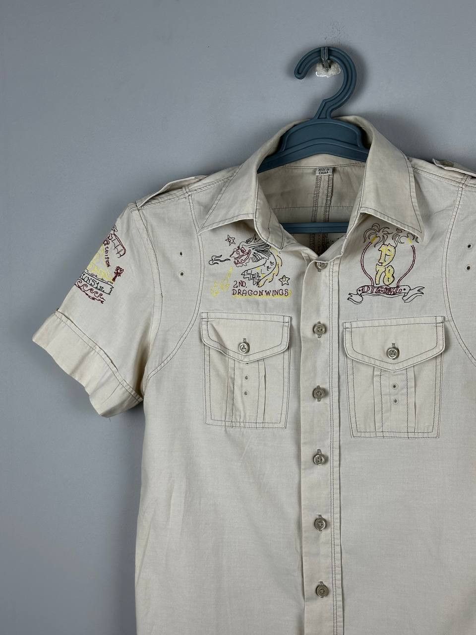 Diesel VINTAGE ARCHIVE 00s DIESEL SHIRT BUTTON UP Size US S / EU 44-46 / 1 - 4 Thumbnail