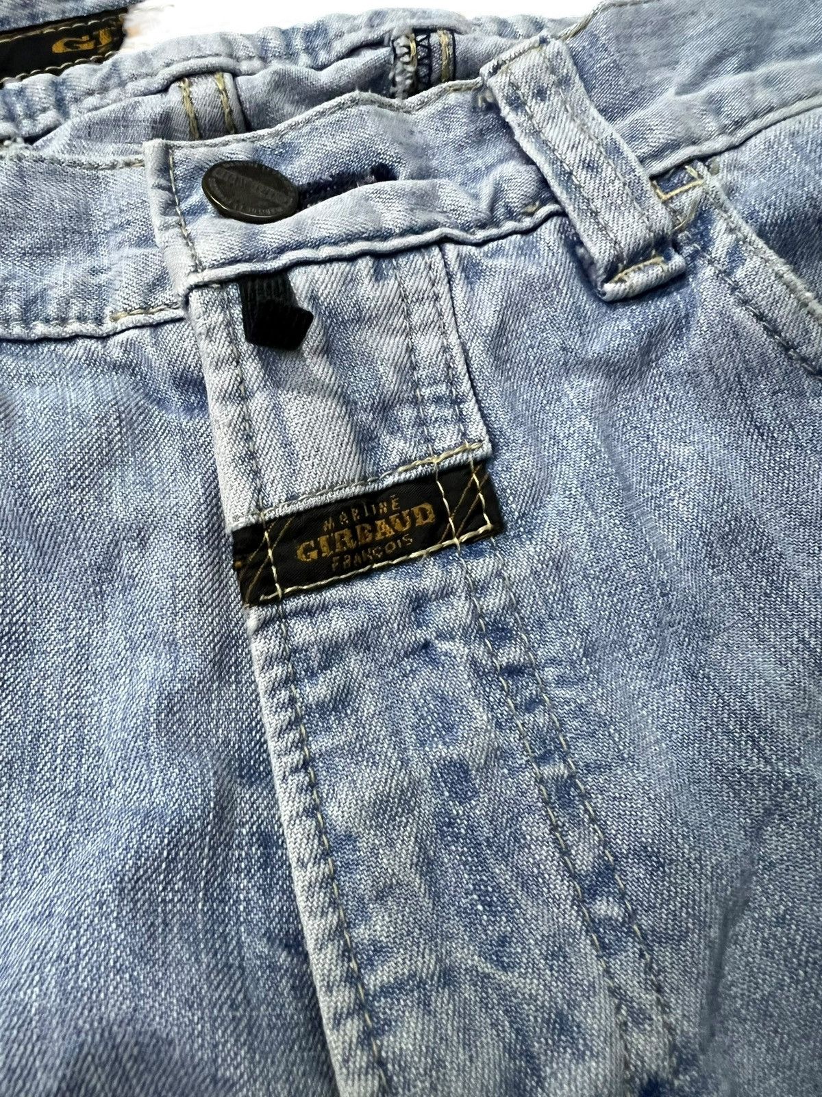 Marithe + Francois Girbaud 80’s Marithe Francois Girbaud Faded Distressed Jean Rare Size US 30 / EU 46 - 10 Thumbnail
