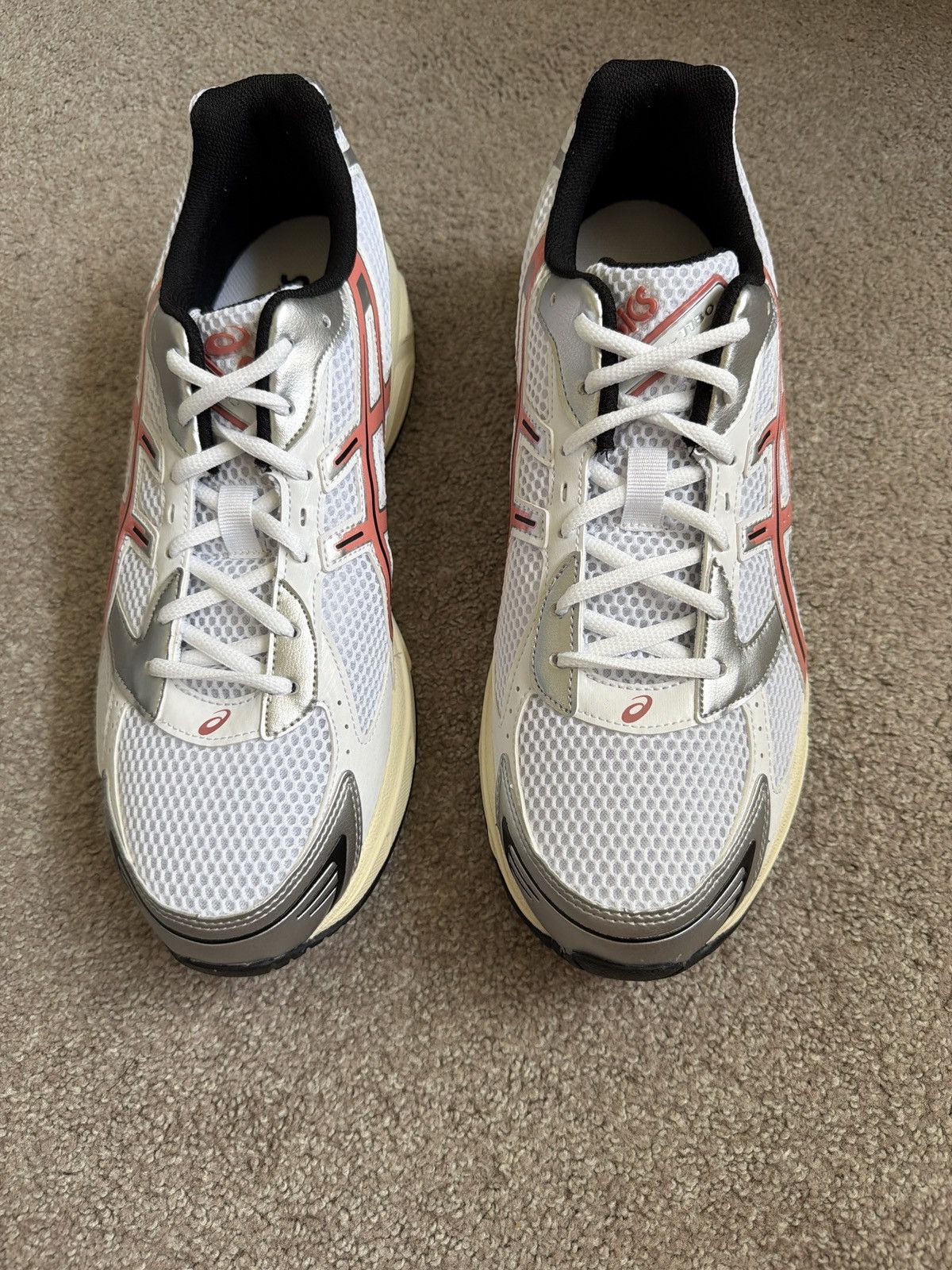 Asics White desert red asics gel 1130. Size US 13 / EU 46 - 2 Thumbnail