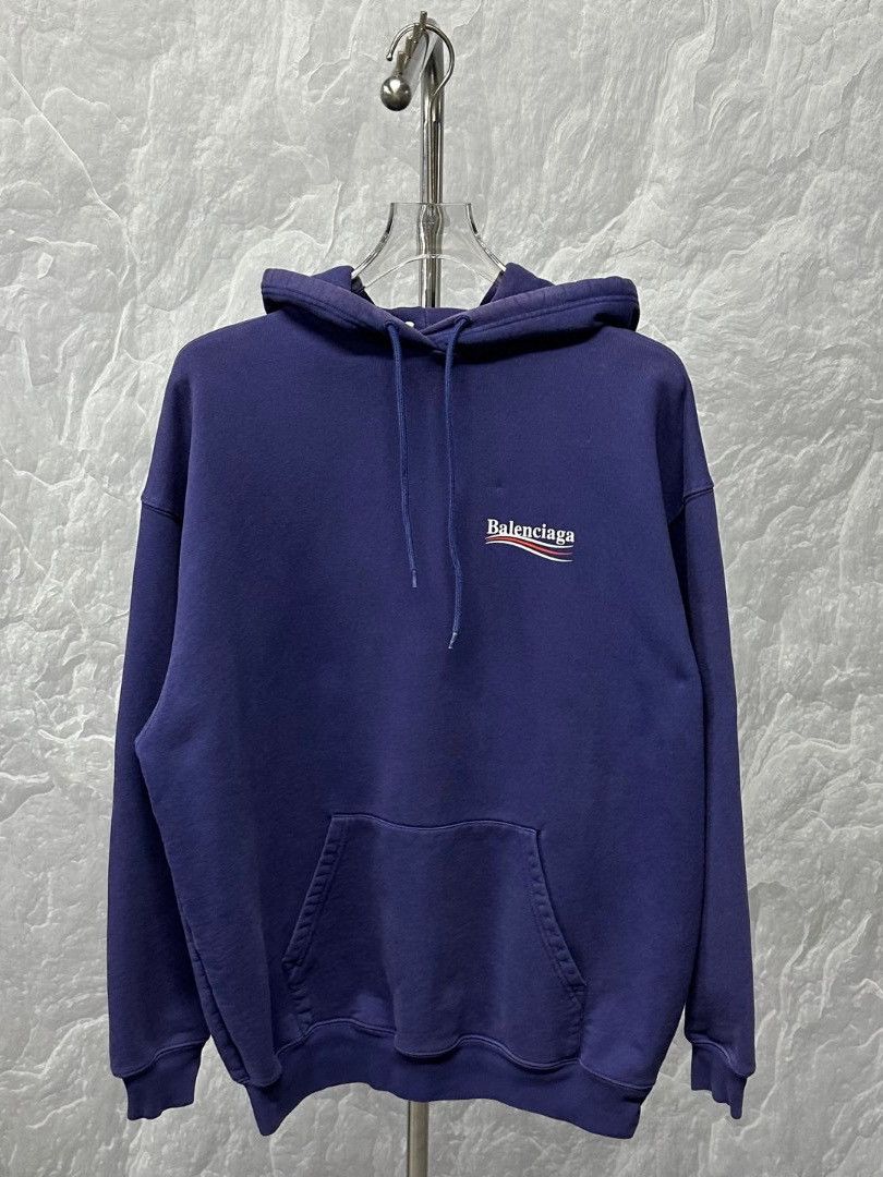 Balenciaga Balenciaga Wave Logo Hoodie Size M Size M / US 6-8 / IT 42-44 - 1 Thumbnail