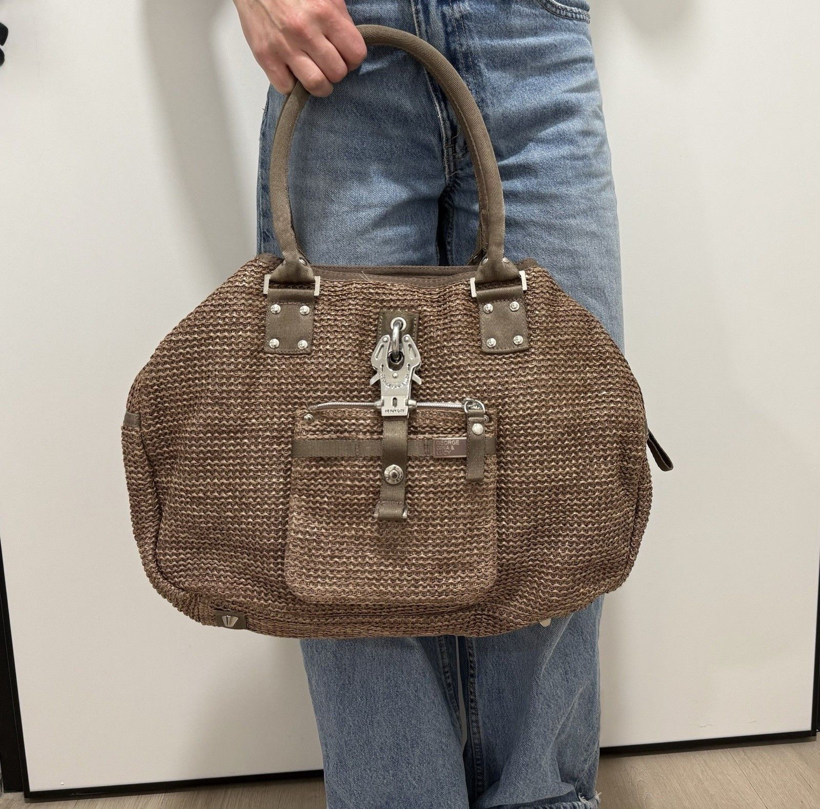 George Gina & Lucy George Gina & Lucy GGL woven Beach Brunch Shoulder Tote Bag Size ONE SIZE - 2 Thumbnail
