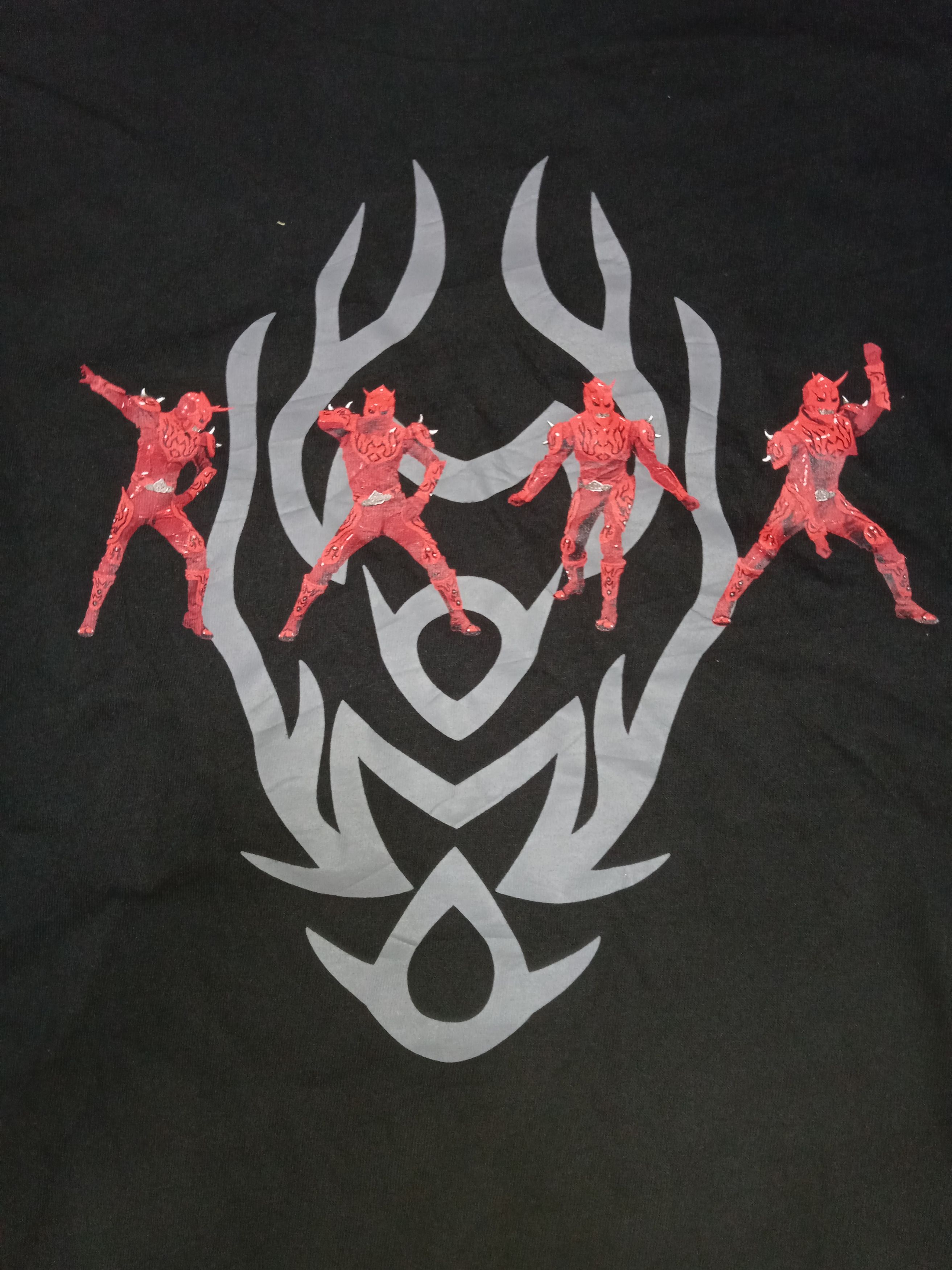 Japanese Brand Vintage 2000s Masked Rider 2007 T Shirt Size US L / EU 52-54 / 3 - 6 Thumbnail