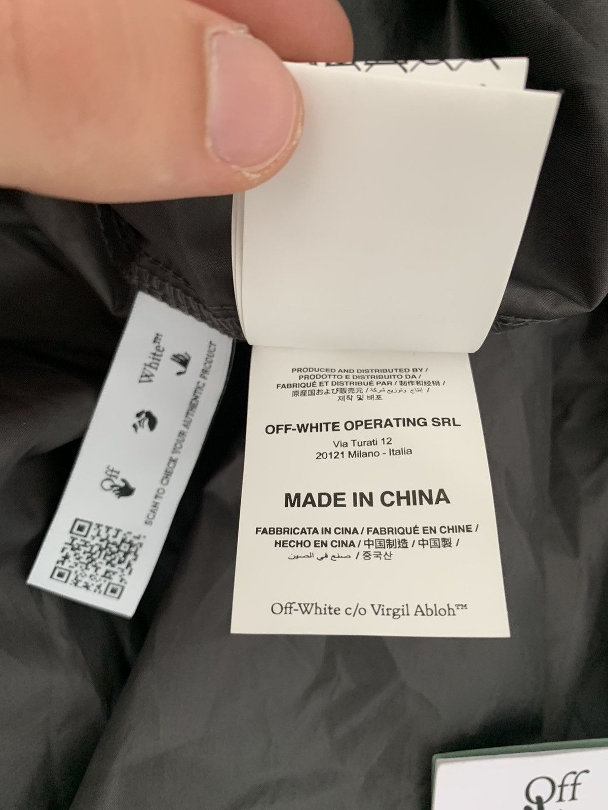 Off-White Off-White Unisex Raincoat Size US M / EU 48-50 / 2 - 18 Thumbnail