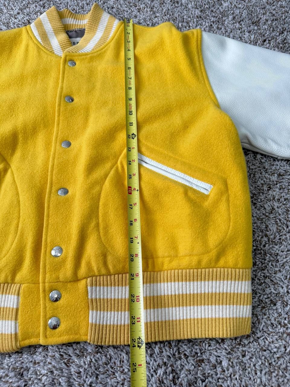 Misbhv Misbhv Contrast Sleeve Varsity Jacket Size US L / EU 52-54 / 3 - 7 Thumbnail