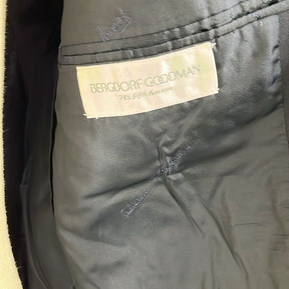 Salvatore Ferragamo Salvatore Ferragamo Wool Solid 2 Button Suit Jacket Blazer Size 44L - 9 Thumbnail