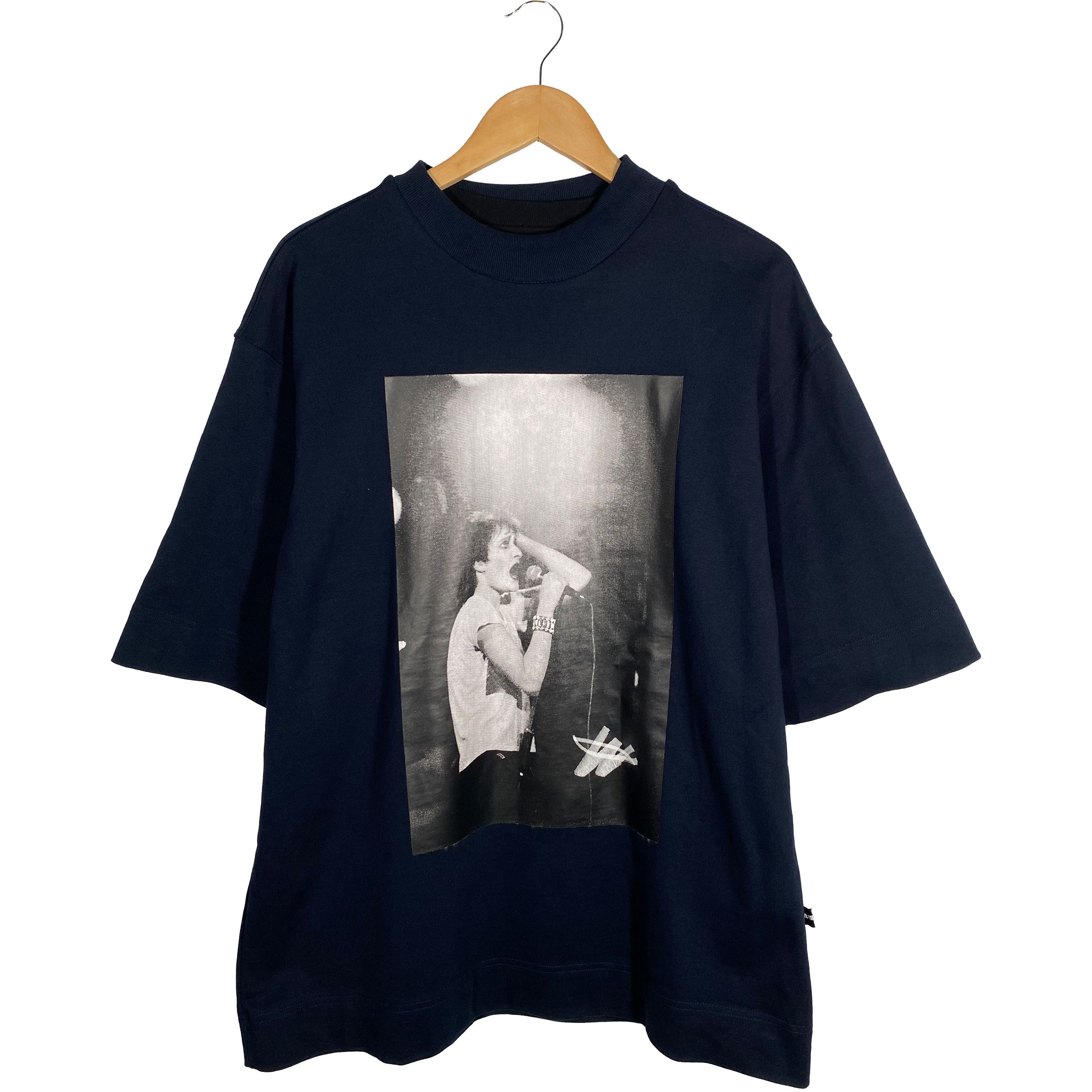 WE11DONE WE11DONE Black And Navy Reversible Gig T-shirt Size US XL / EU 56 / 4 - 1 Thumbnail