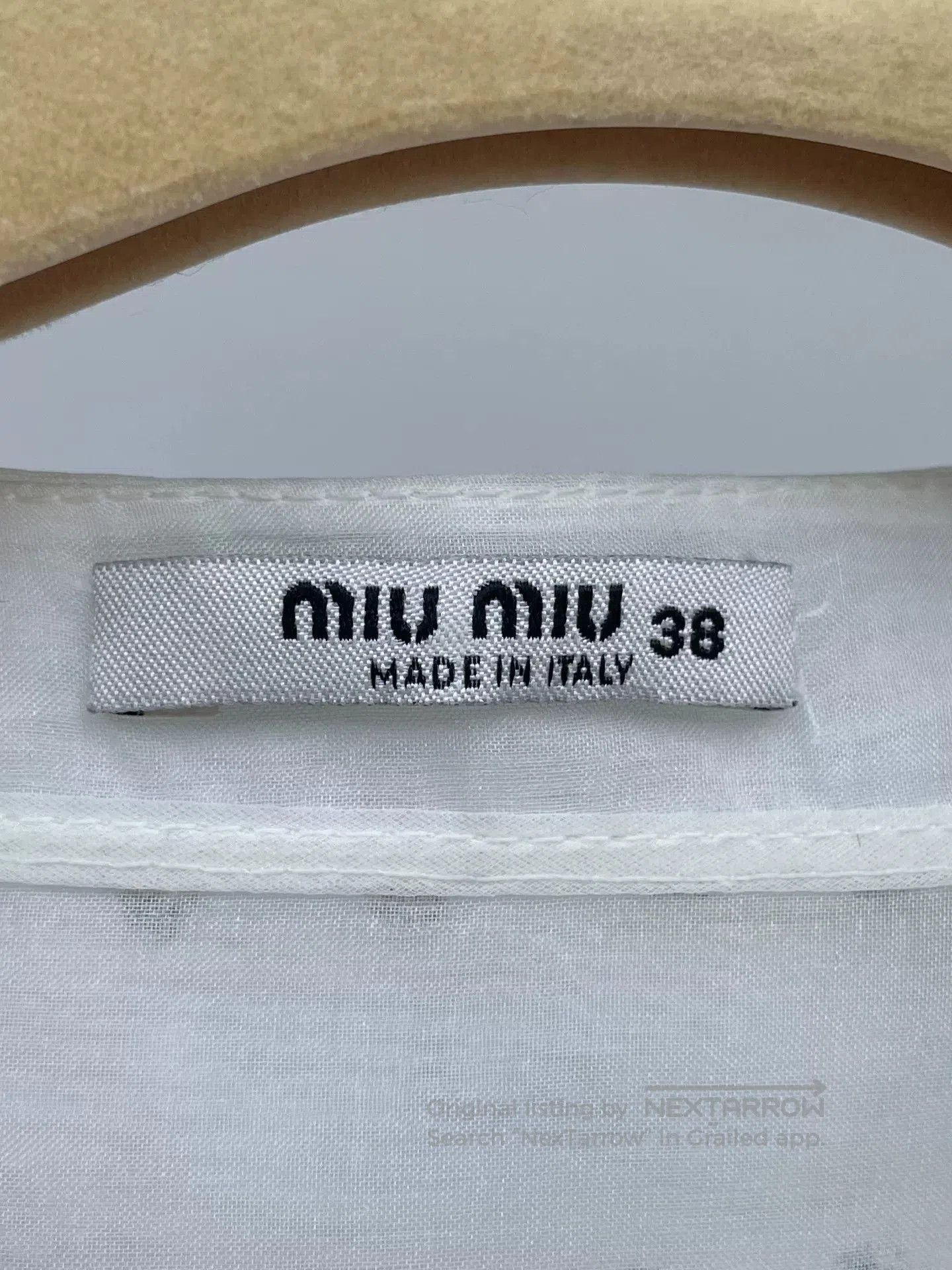 Miu Miu Miu Miu Doll Collar Rhinestone Lace Dress. Size S / US 4 / IT 40 - 6 Thumbnail