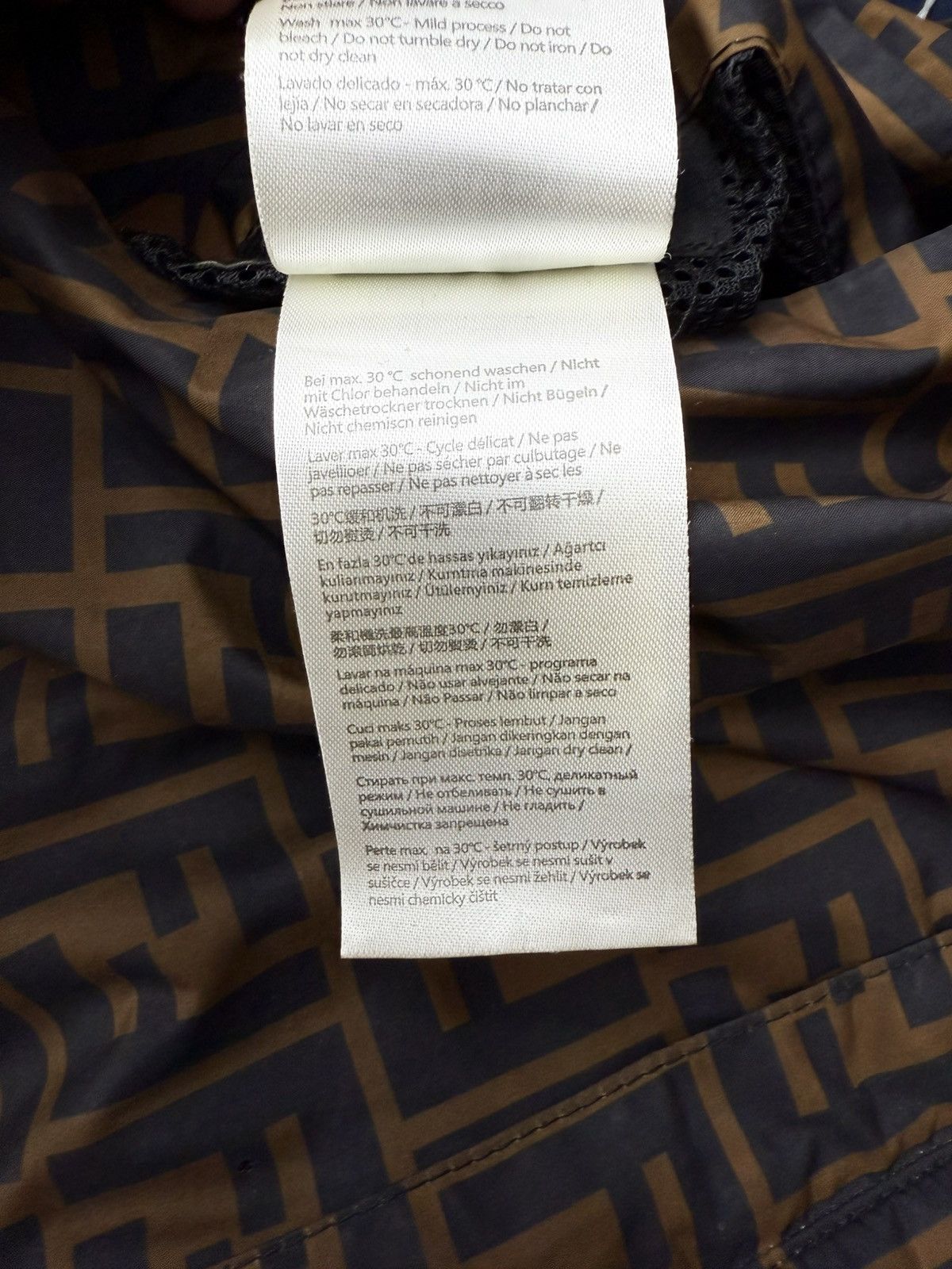 Fendi Fendi Zucca Monogram Reversible Windbreaker Jacke Size US S / EU 44-46 / 1 - 18 Thumbnail