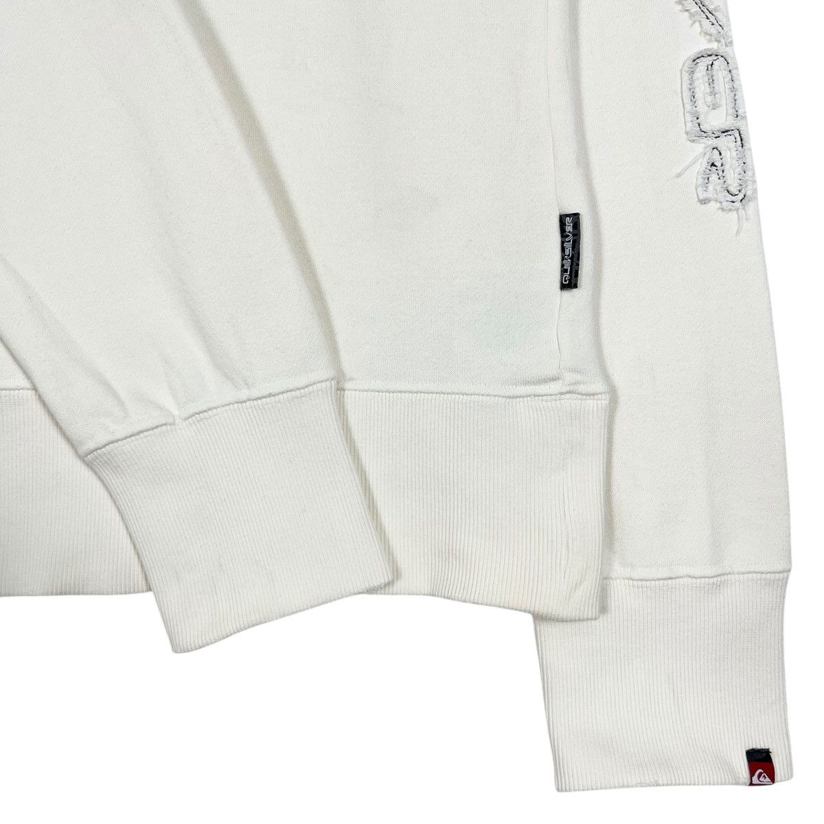 Quiksilver Quiksilver Distressed Sweatshirt Size US L / EU 52-54 / 3 - 5 Thumbnail