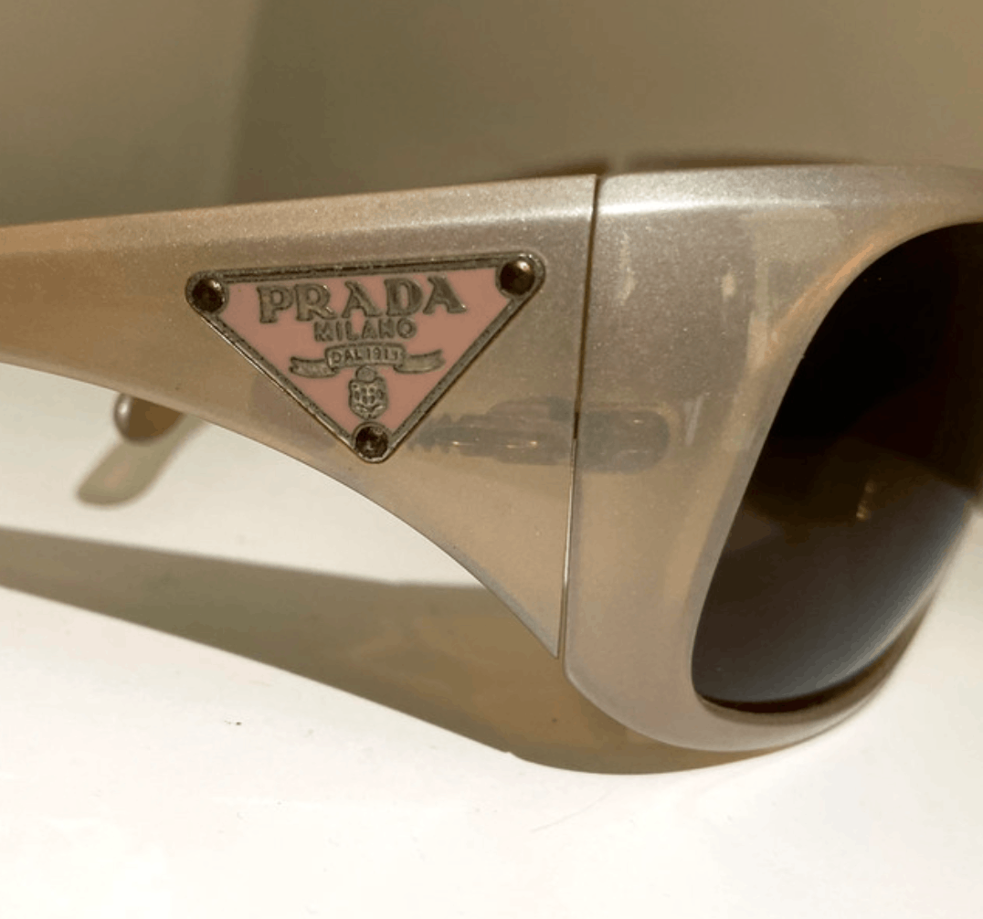 Prada PRADA Sunglasses SPR 14L Sport Red Tab Shield Mask Symbole Size ONE SIZE - 1 Thumbnail