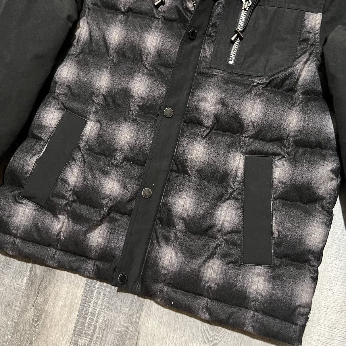 Pendleton Pendleton 650 Fill Duck Down Black/Grey Shadow Plaid Jacket Size US M / EU 48-50 / 2 - 4 Thumbnail