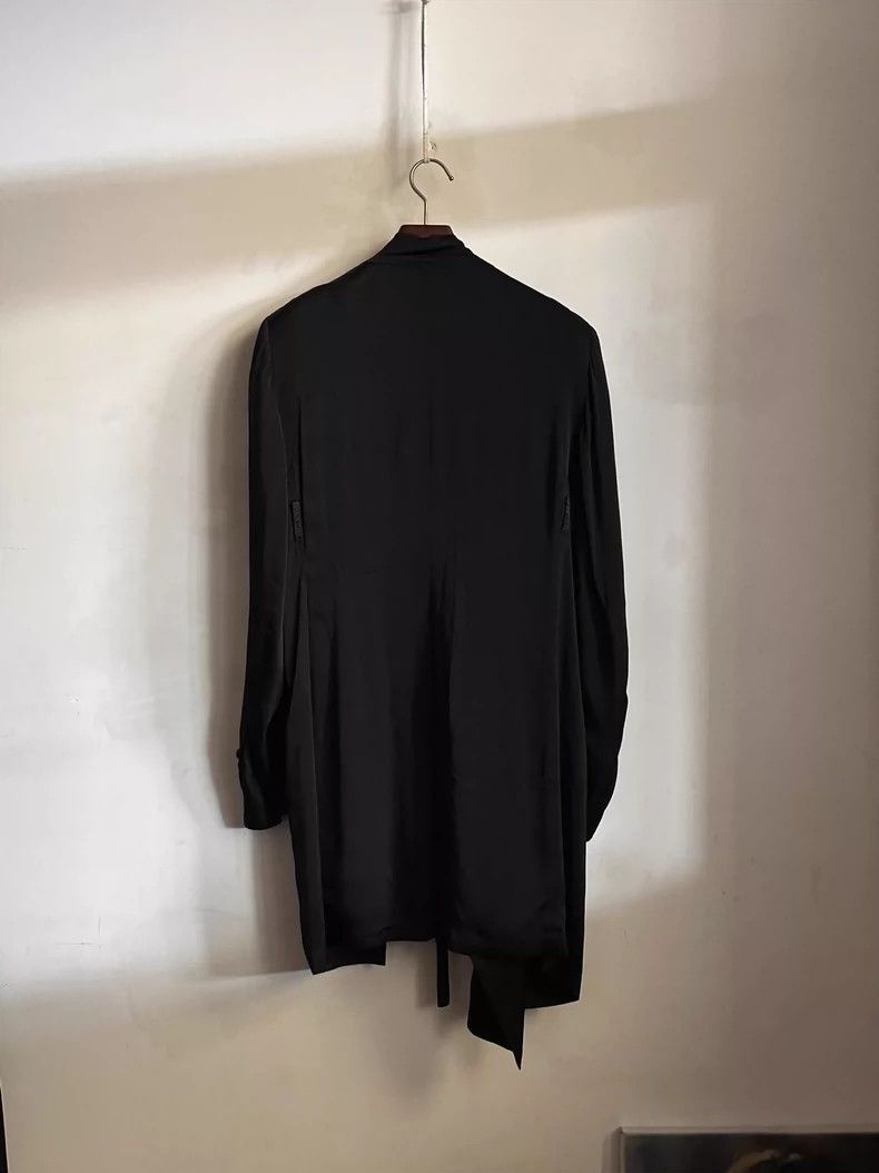 Ann Demeulemeester Ann Demeulemeester Silk coat jacket-2506 Size US XL / EU 56 / 4 - 5 Thumbnail