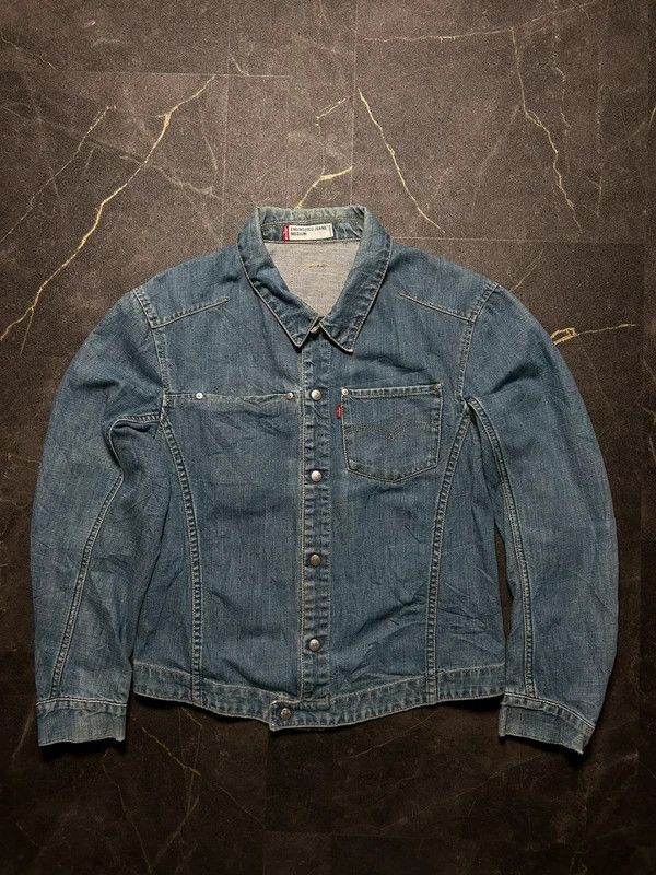 Levi's Vintage Clothing Levi Strauss Engineered Blue Jeans Denim Jacket Size US M / EU 48-50 / 2 - 10 Thumbnail