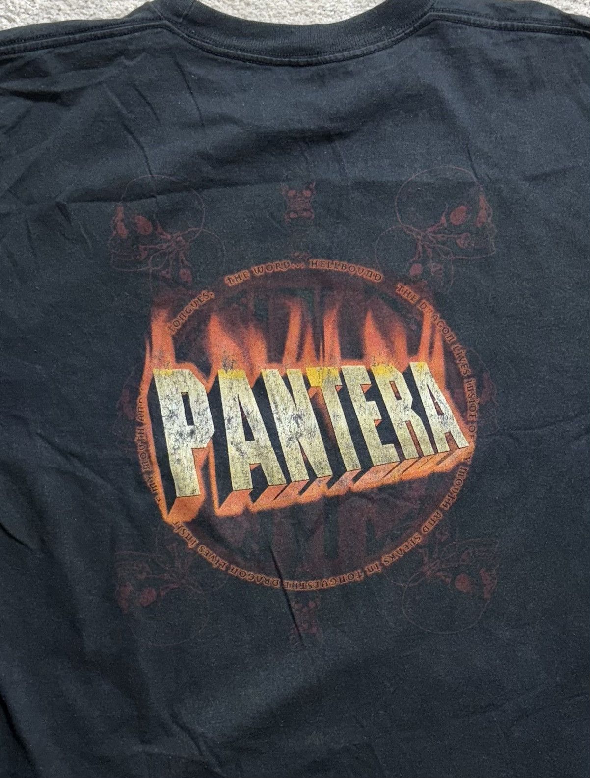 Vintage 2000 PANTERA Tour shirt HELLBOUND Winterland Doublesided Size US XL / EU 56 / 4 - 6 Thumbnail