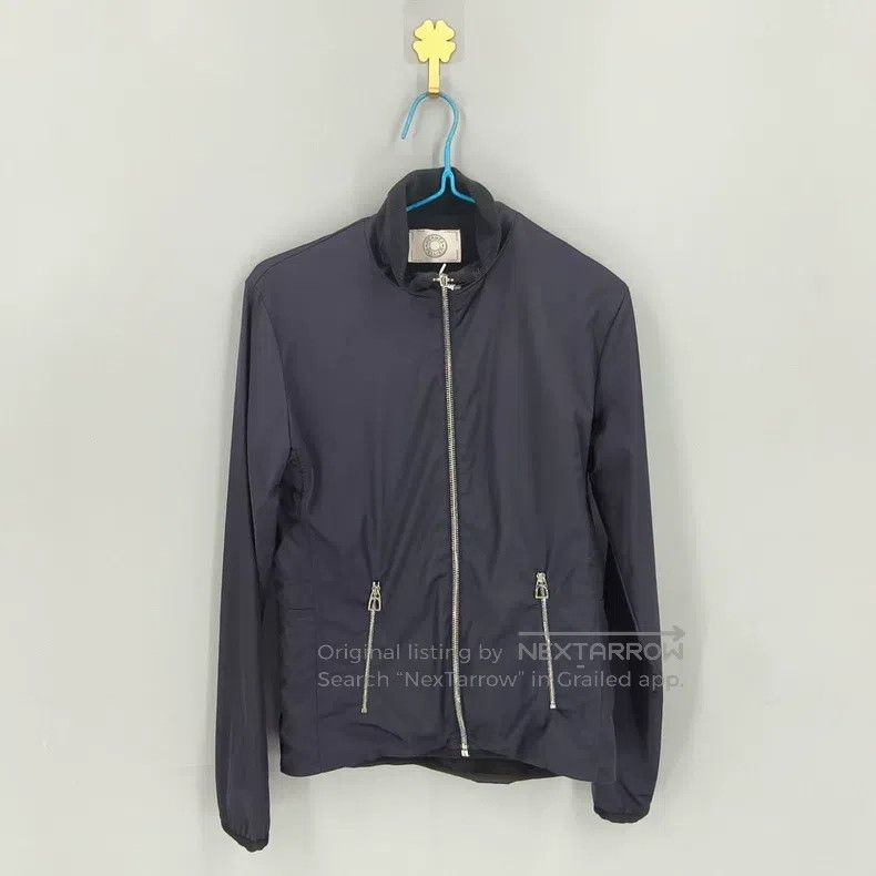 Hermes Hermes Navy Blue Zip-Up Casual Jacket Size US S / EU 44-46 / 1 - 1 Thumbnail
