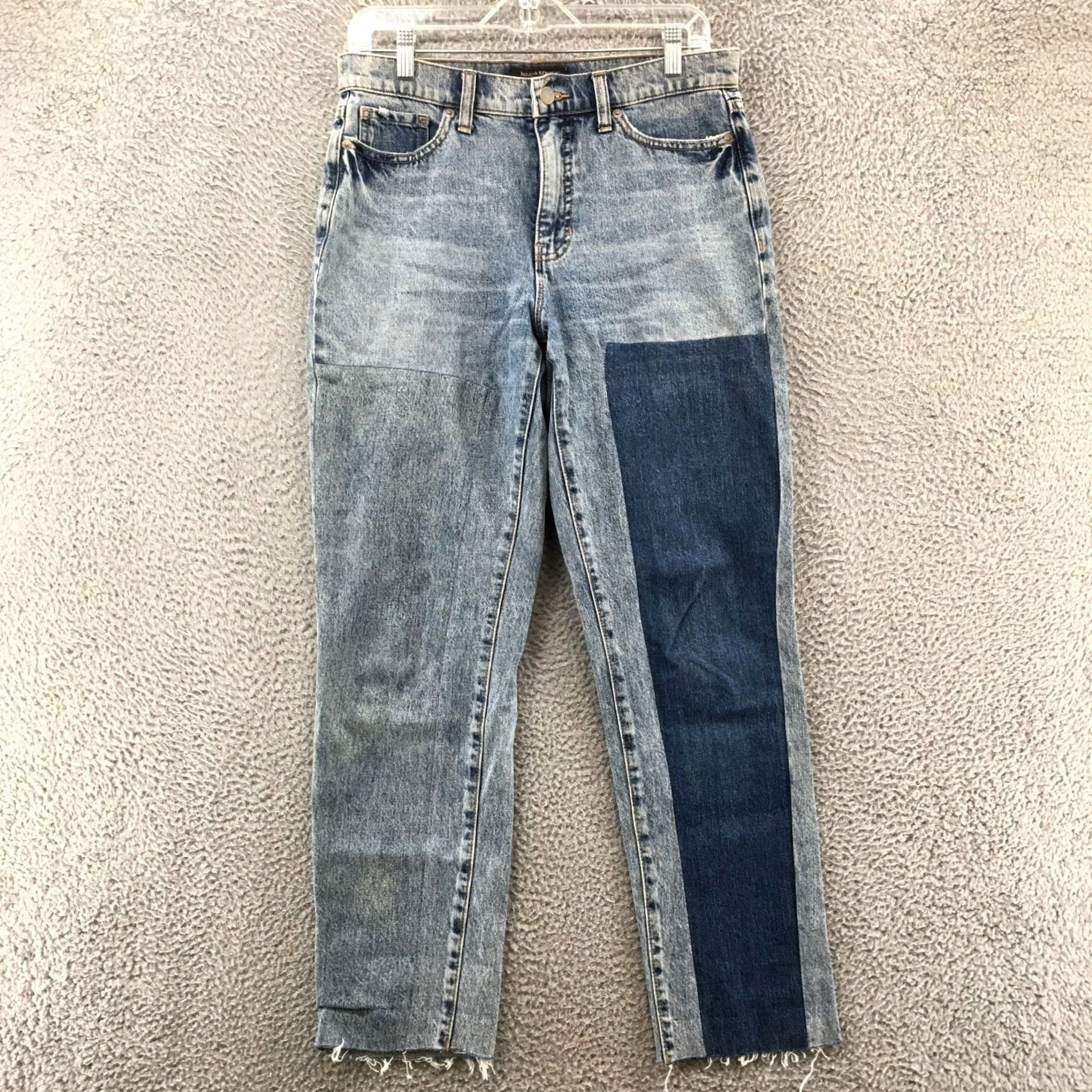 Banana Republic Banana Republic Hi-Rise Straight Jeans Womens 28 Regular Blue Denim Straight Womens Jeans Size 28" / US 6 / IT 42 - 2 Thumbnail