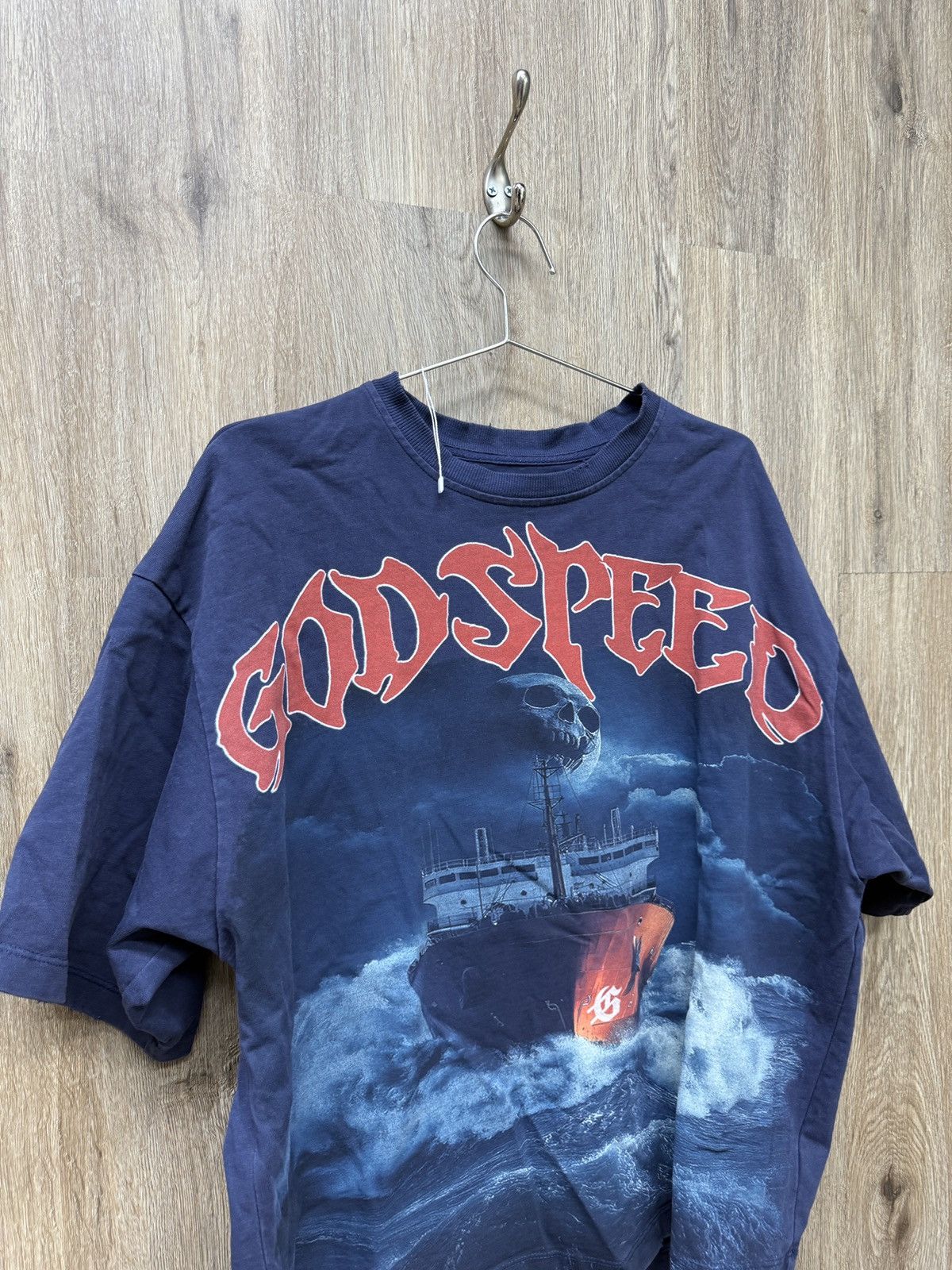 Godspeed Godspeed Blue Ship Short Sleeve Size US M / EU 48-50 / 2 - 2 Thumbnail
