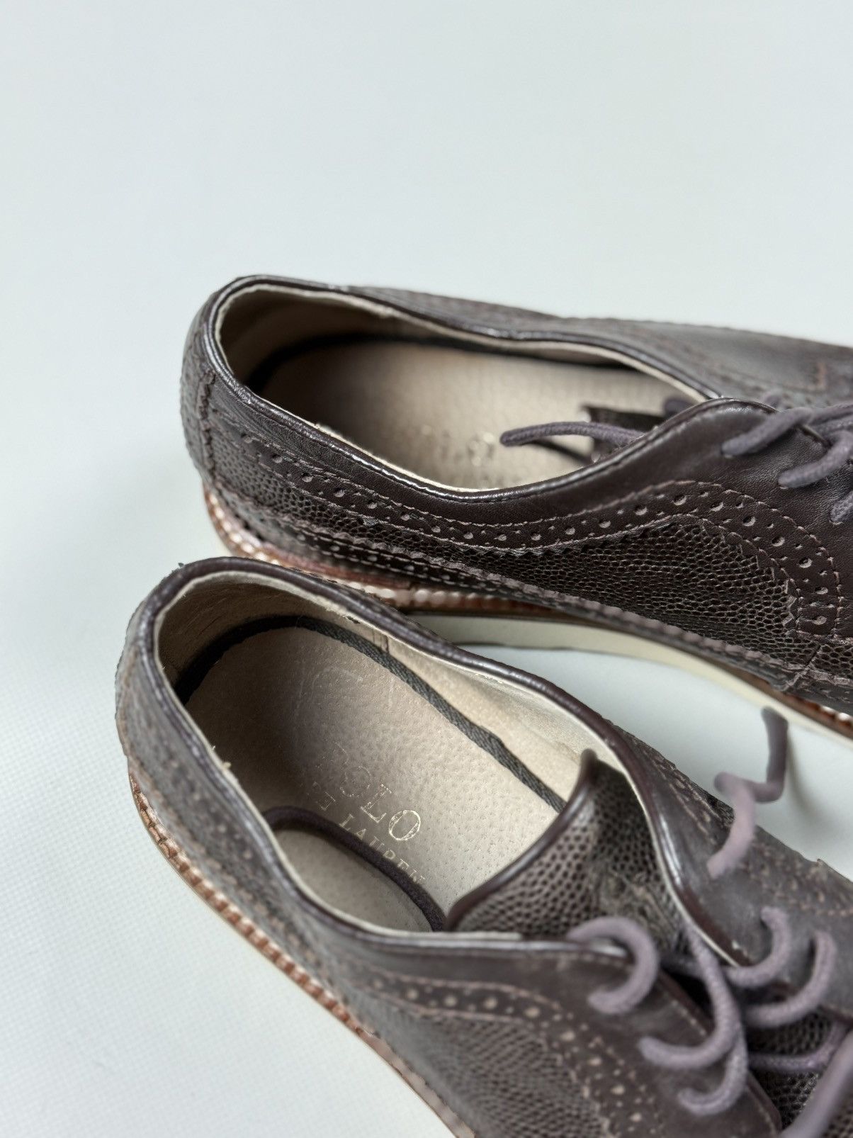 Polo Ralph Lauren Polo Ralph Lauren Men’s Oxford Leather Formal Shoes Size US 10 / EU 43 - 21 Thumbnail