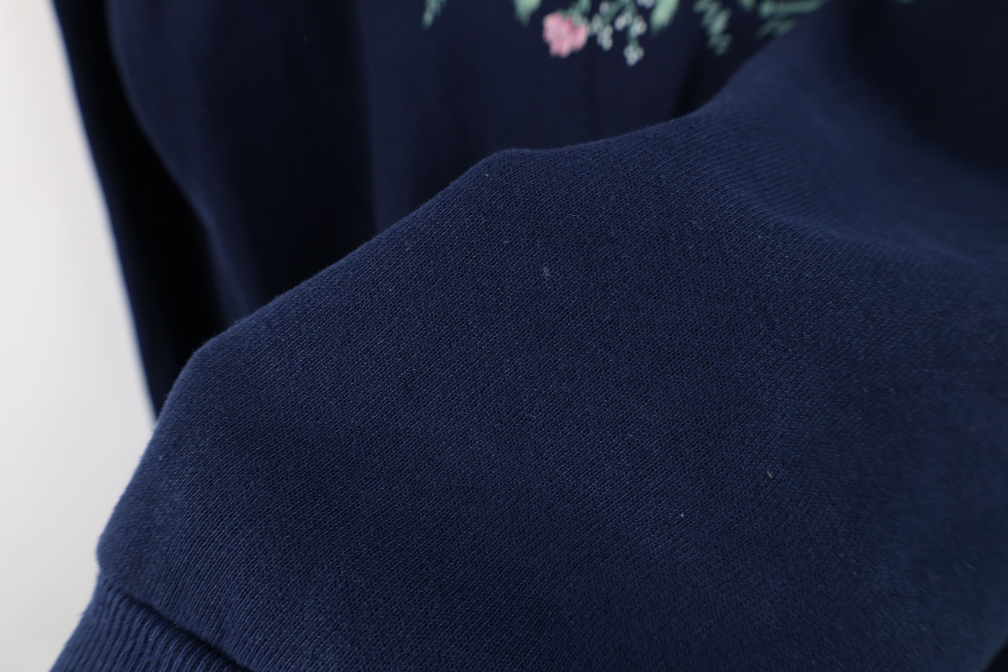 Vintage Vintage 90s Streetwear Nature Flower Sweatshirt USA Size L / US 10 / IT 46 - 7 Thumbnail