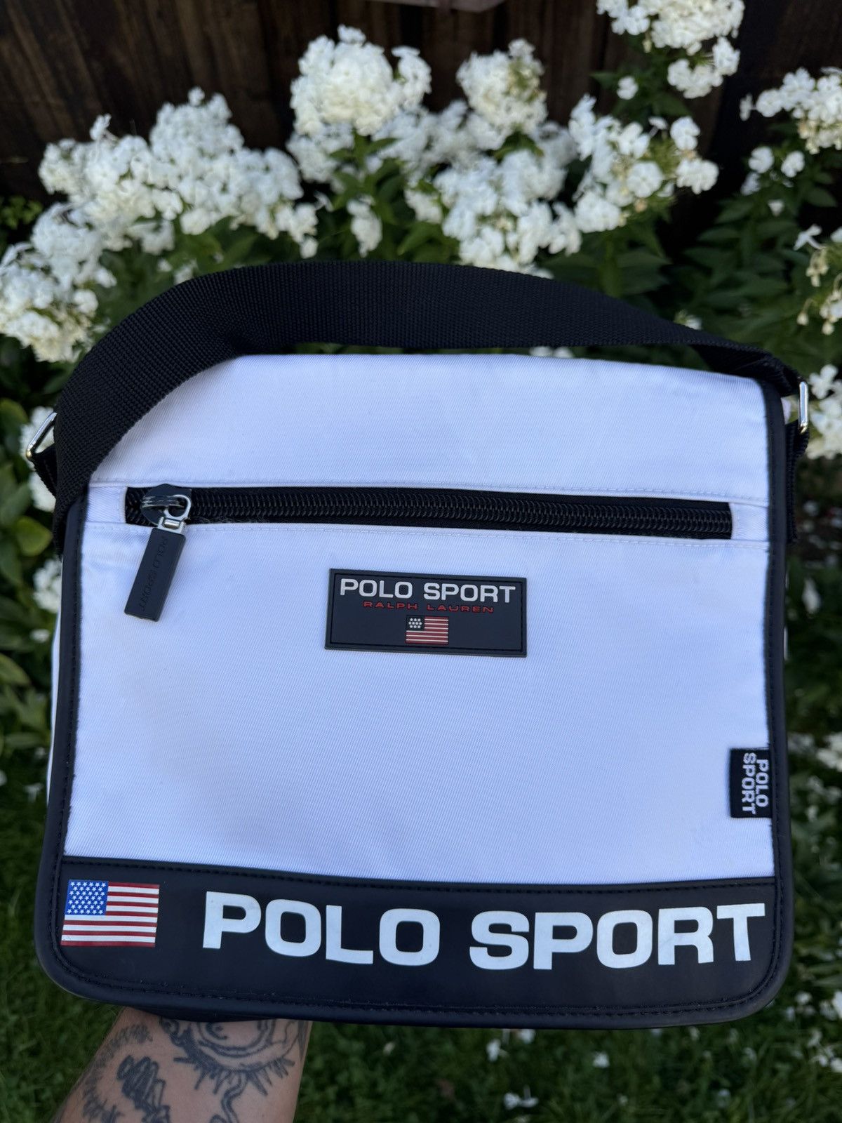 Polo Ralph Lauren Vintage Polo sport messenger bag Size ONE SIZE - 1 Thumbnail