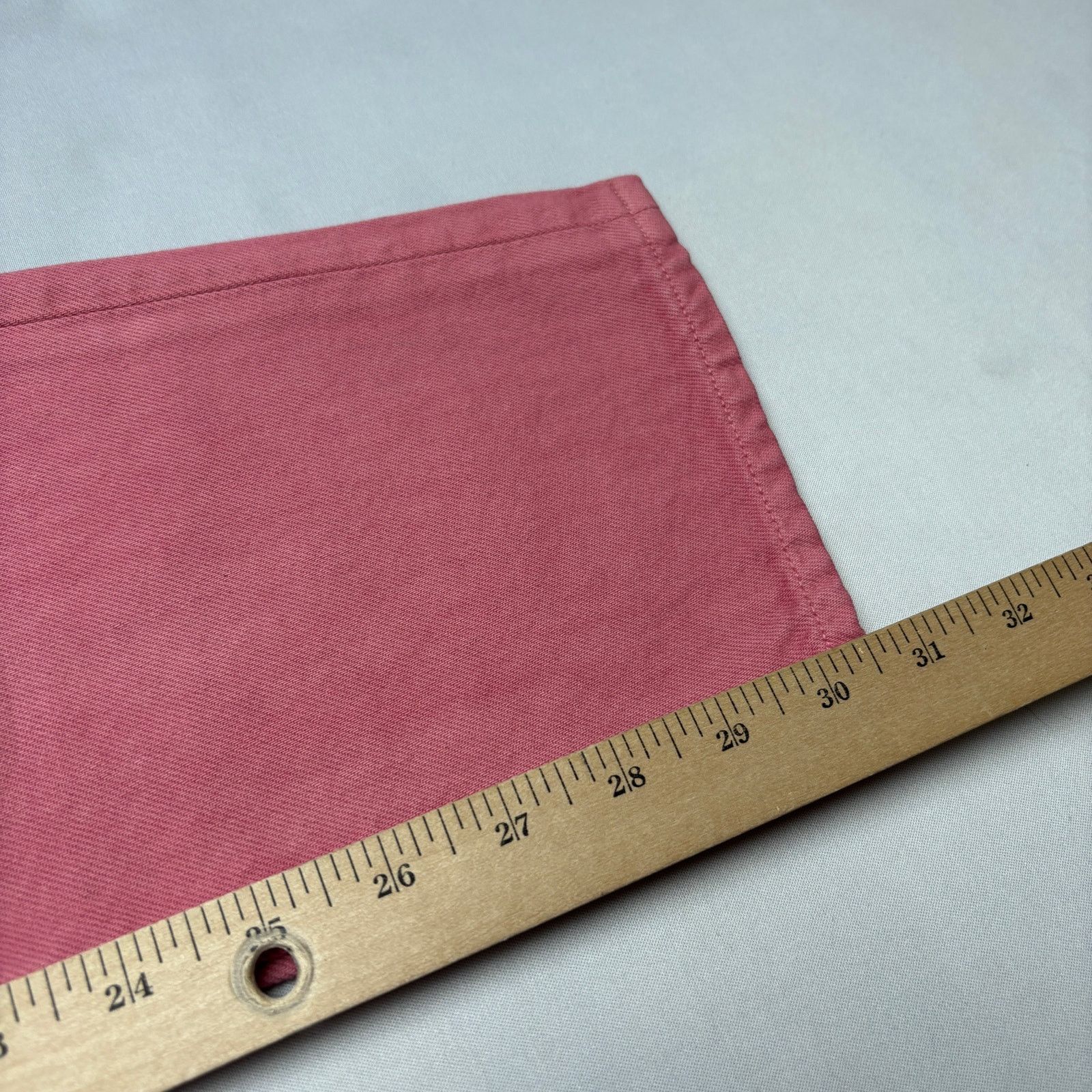Sid Mashburn Sid Mashburn Straight Leg Jeans 32x30 Pink Denim 5 Pocket Size US 32 / EU 48 - 8 Thumbnail
