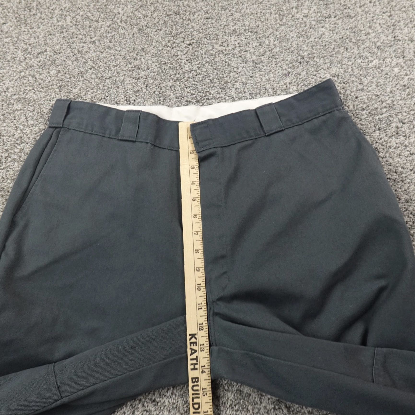 Dickies Dickies Pants Mens 38X30 Gray Chino Trousers Double Knee Outdoor Work Y2K VTG Size US 38 / EU 54 - 4 Thumbnail