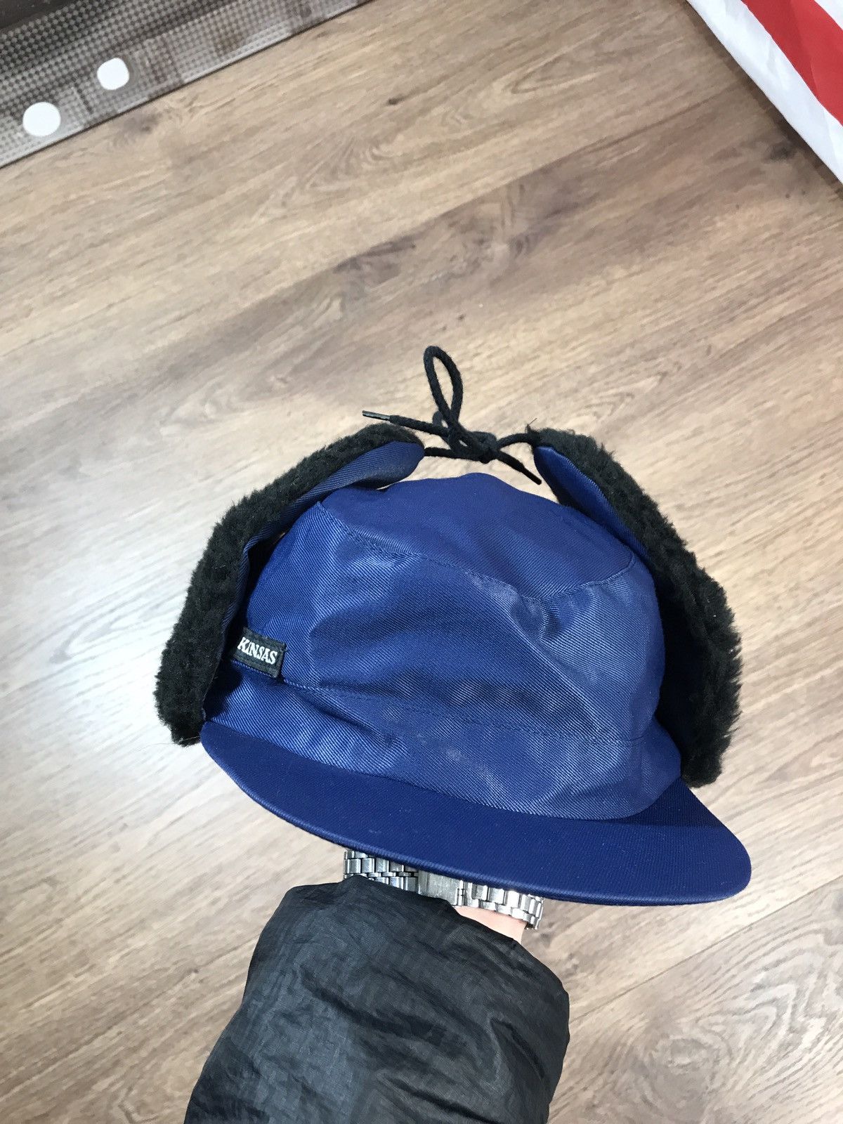 Vintage Vintage Kansas Ushanka Hat Size ONE SIZE - 8 Thumbnail