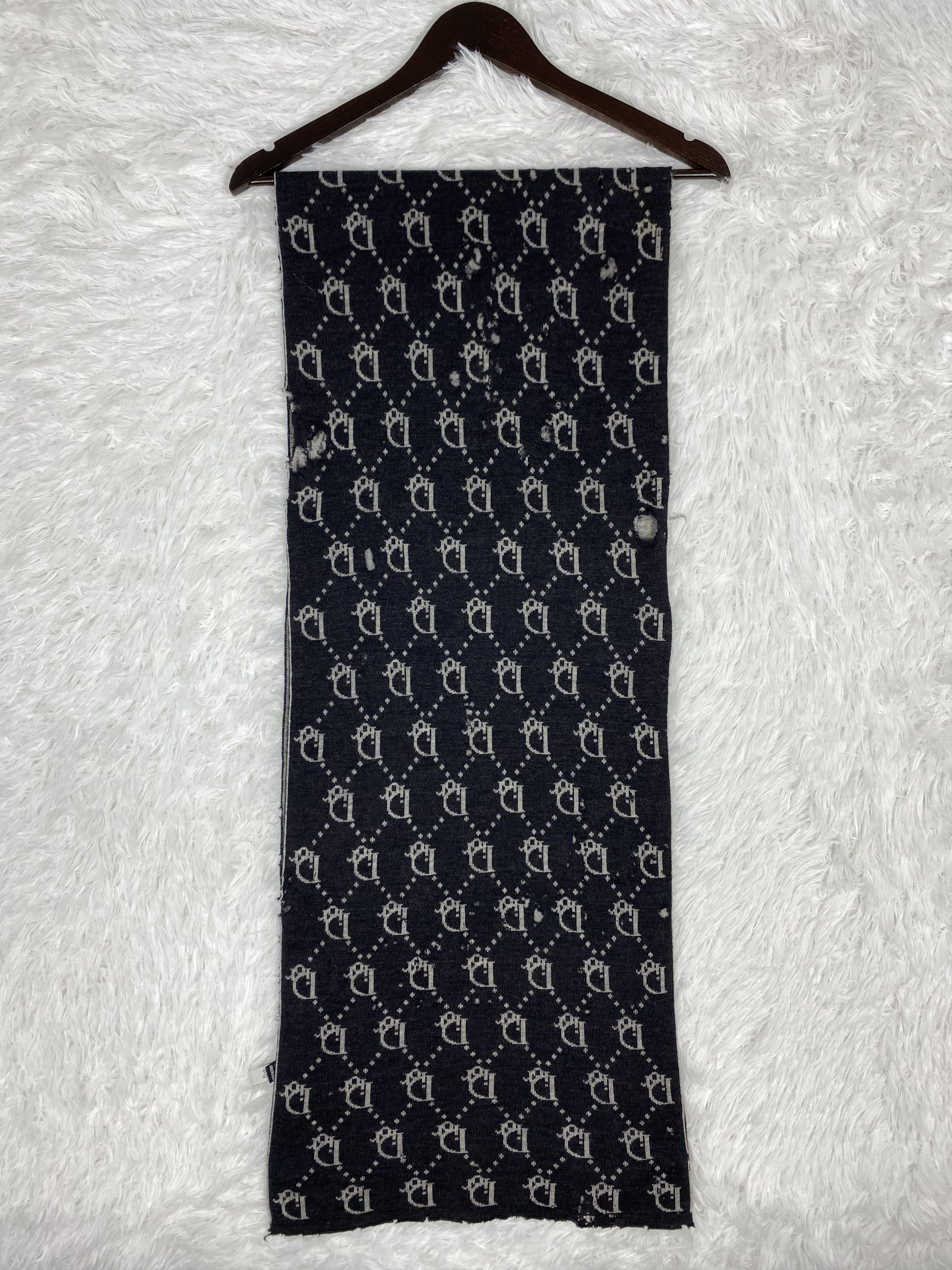 Christian Dior Monsieur Vintage Christian Dior Scarf / Muffler Neckwear PM0052 Size ONE SIZE - 12 Thumbnail
