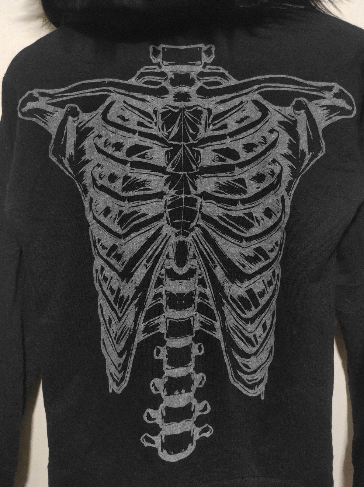 Japanese Brand Glad News Skull Studed zipper fur hoodie LGB style Size US S / EU 44-46 / 1 - 14 Thumbnail